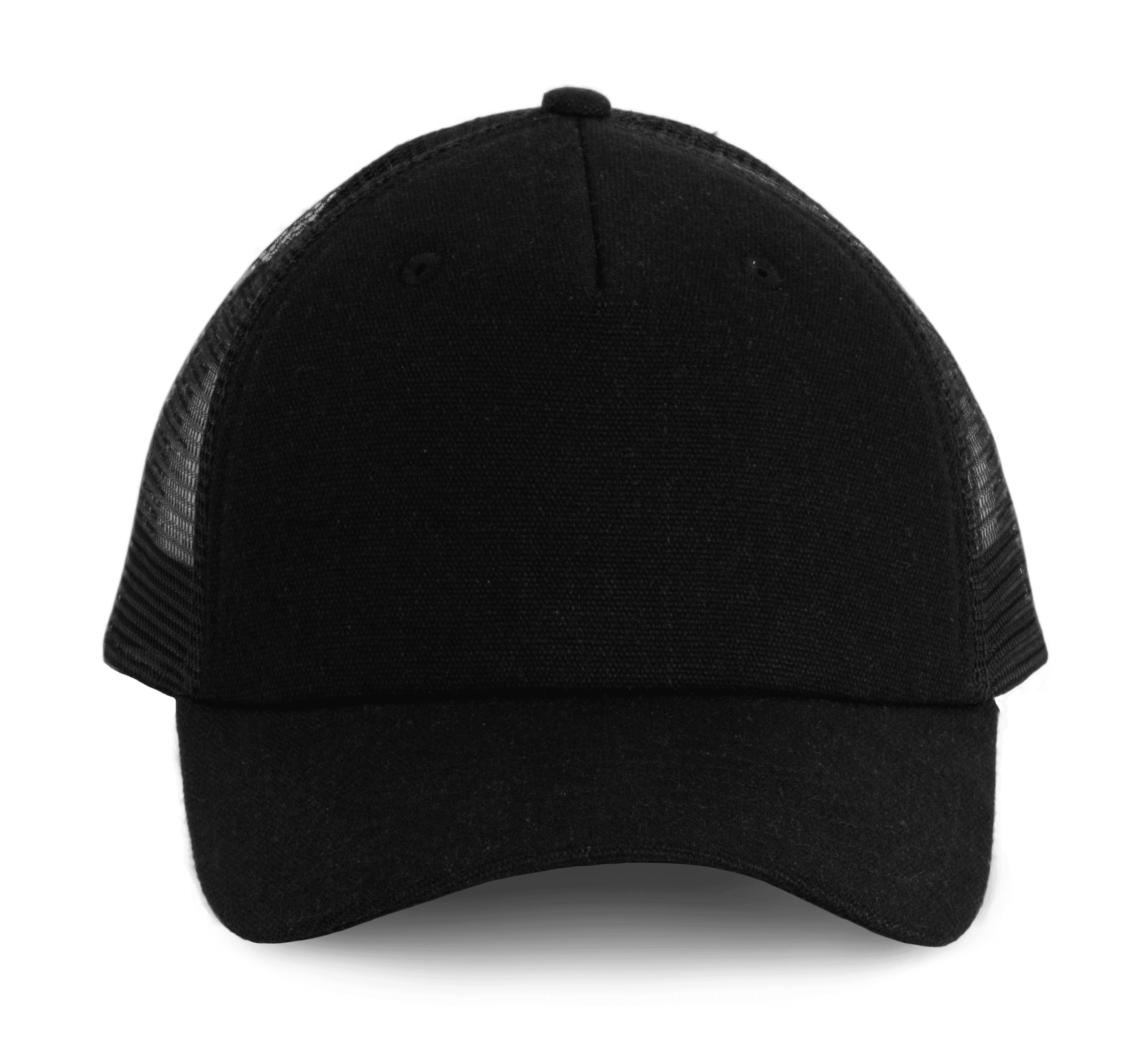 Casquette Trucker - 5 panneaux — coloris Black (Noir)