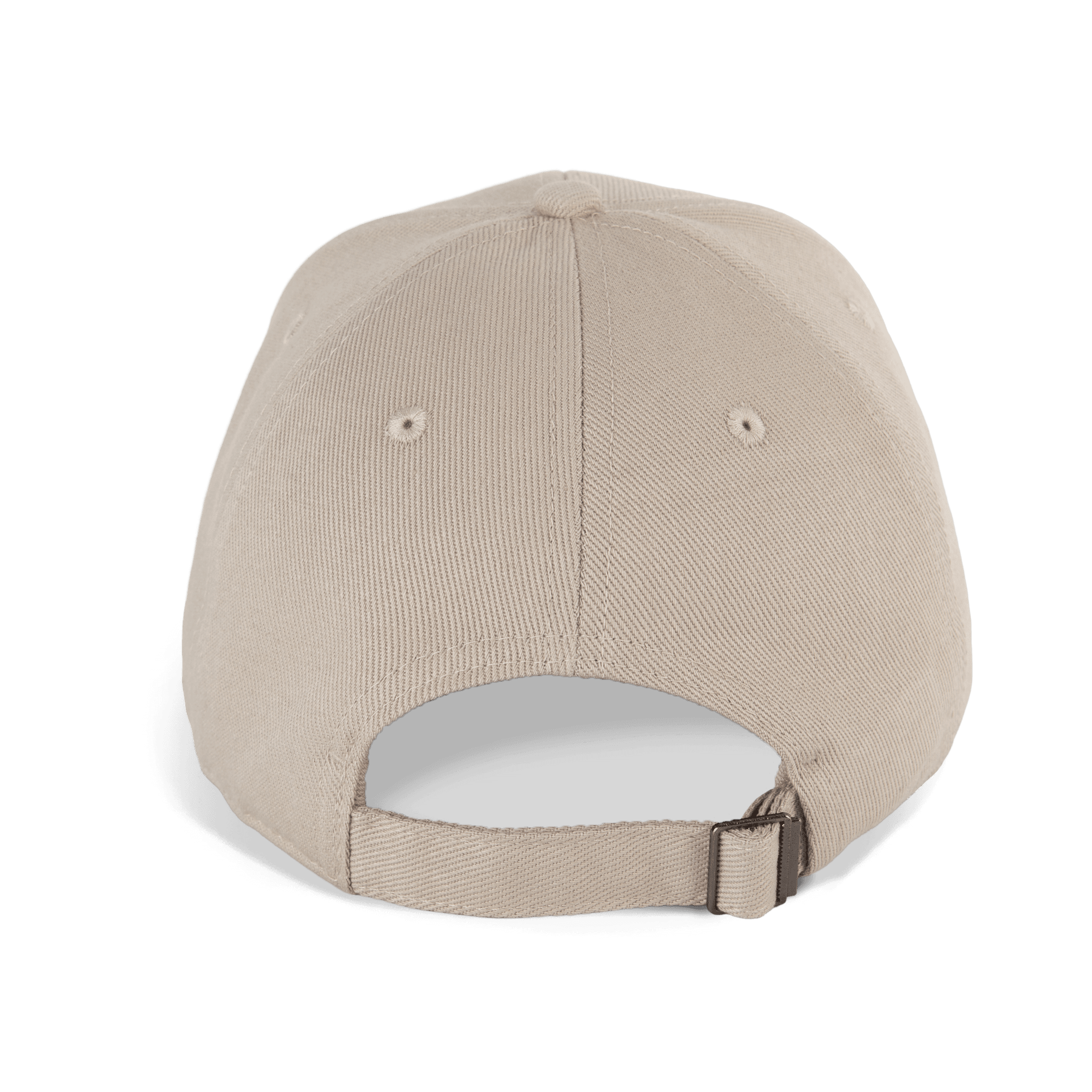 Casquette en coton bio 6 panneaux - K-up Gold Label — coloris Beige (Beige)