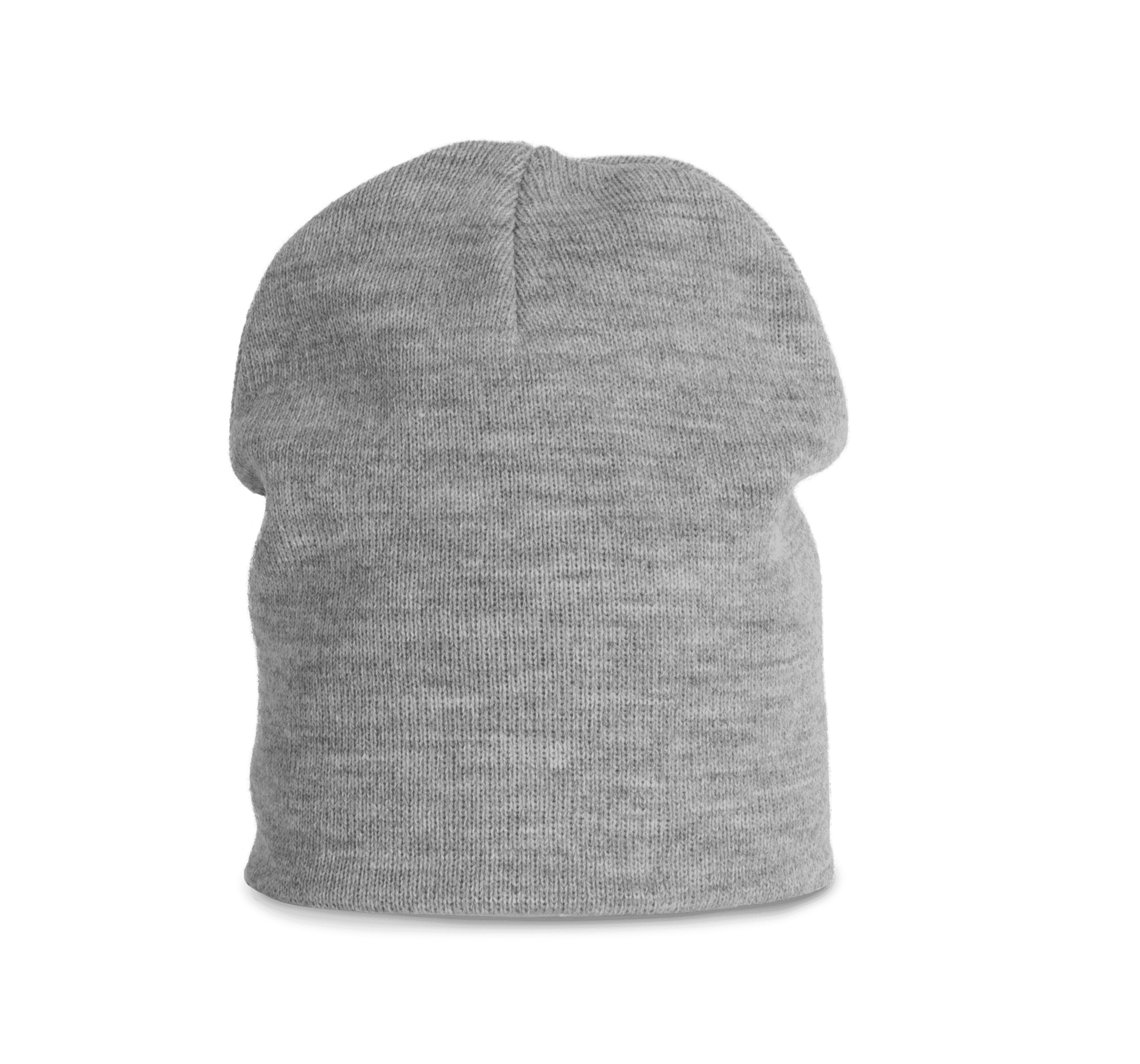 Bonnet en tricot — coloris Alloy Grey Heather (Gris)
