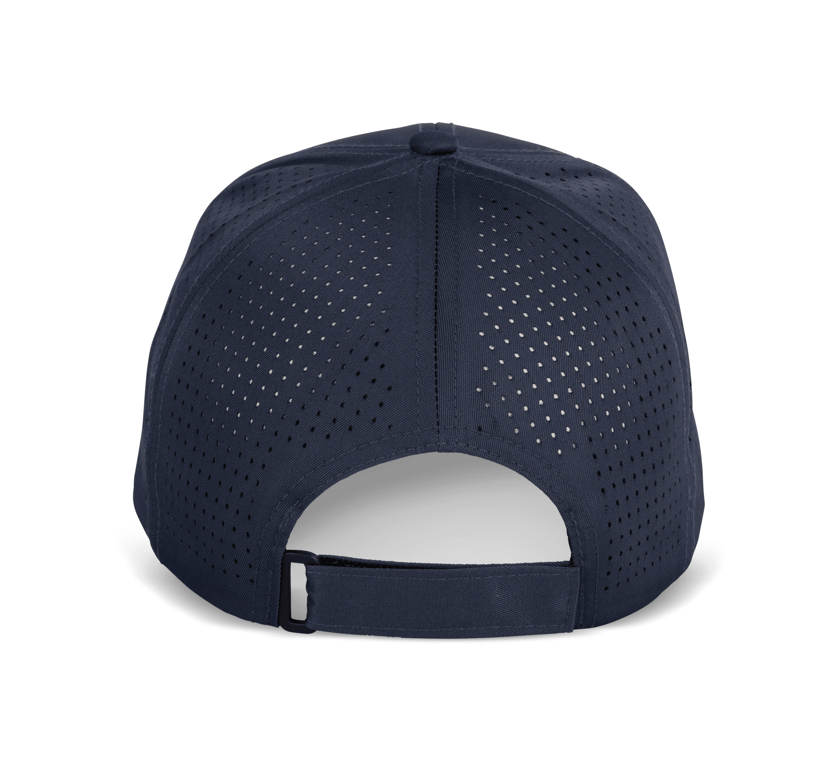 Casquette microperforée - 6 panneaux — coloris Navy (Bleu)