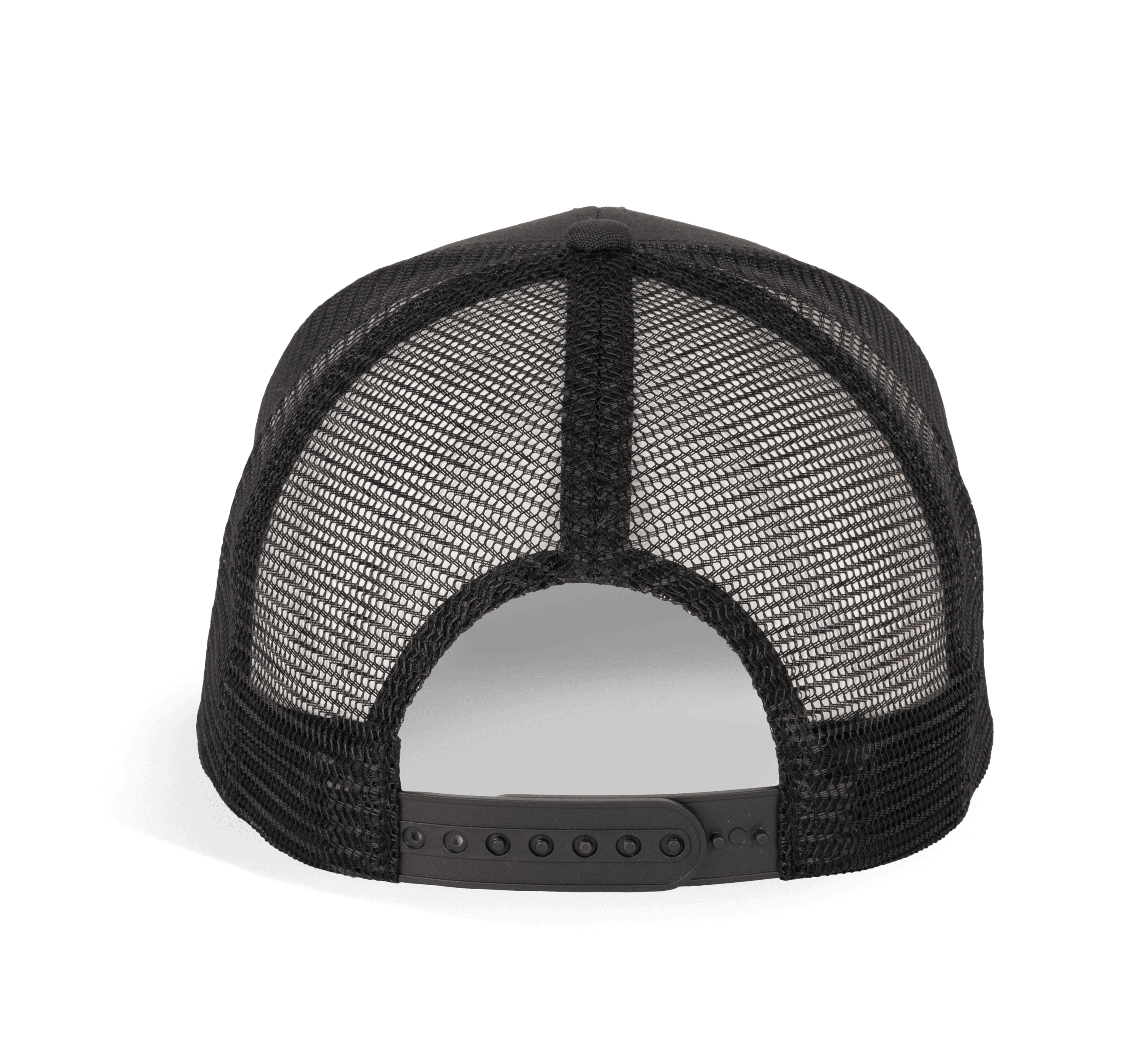 Casquette Trucker - 6 panneaux — coloris Black (Noir)