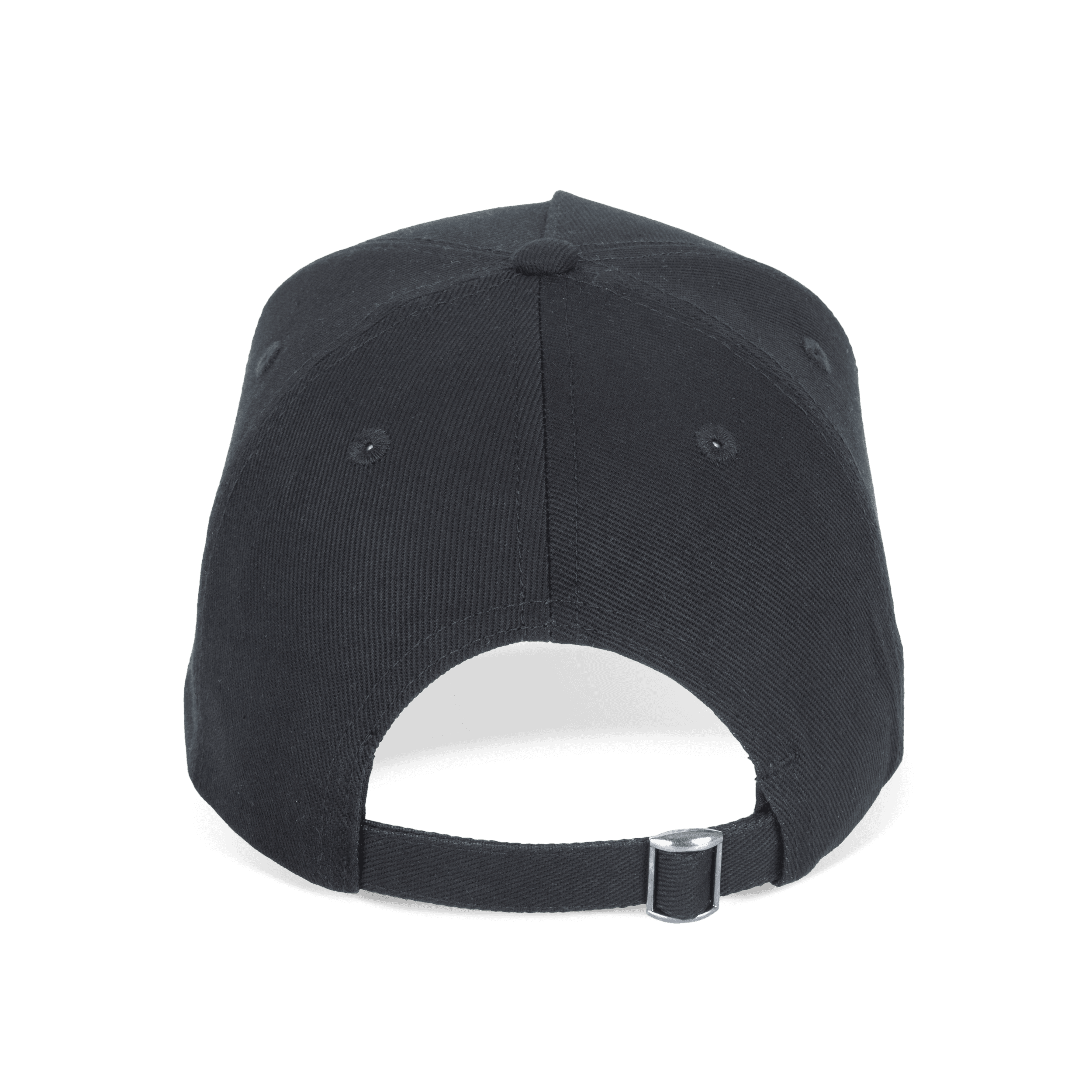 Casquette écoresponsable 5 panneaux unisexe — coloris Black (Noir)