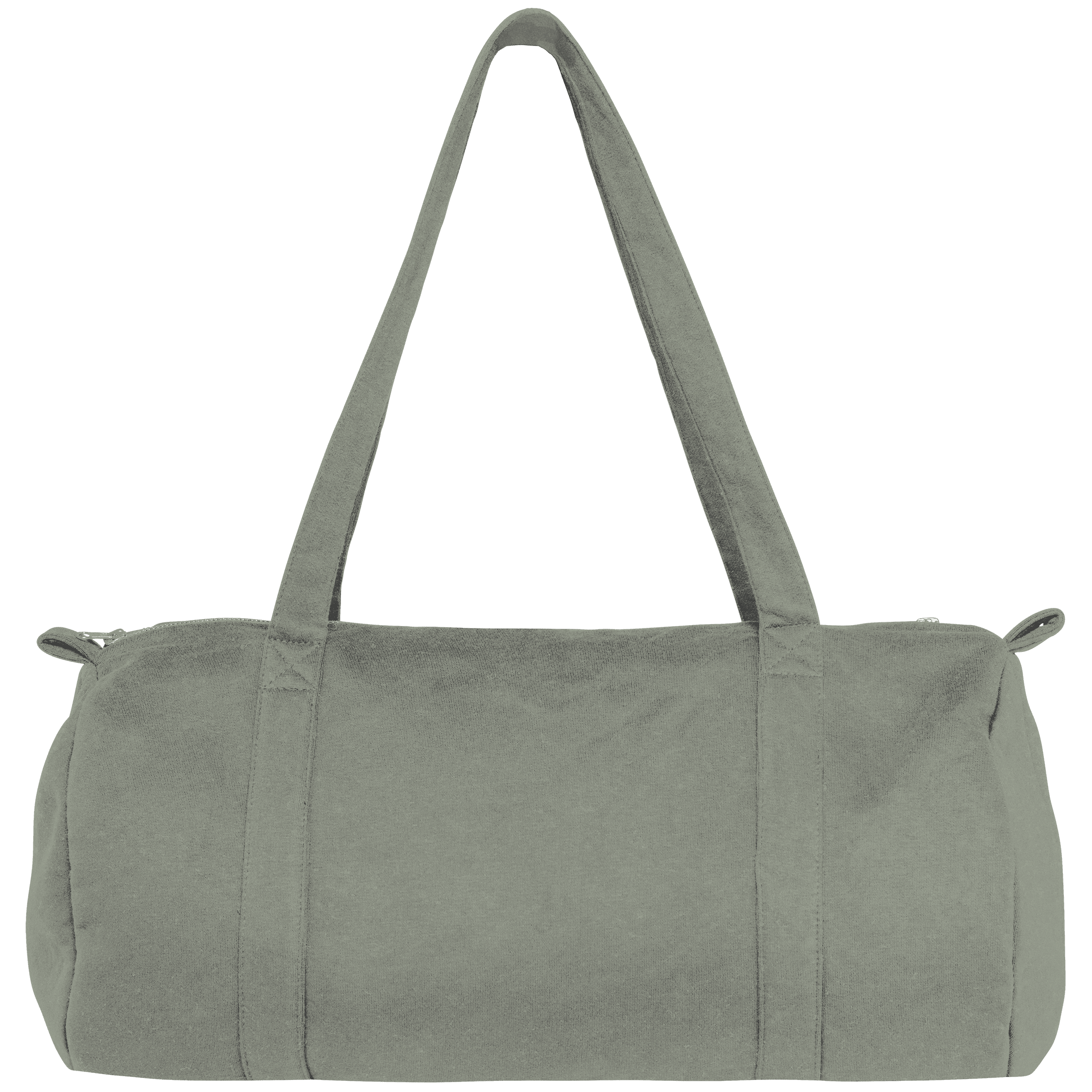 Sac polochon en molleton — coloris Almond Green (Vert)