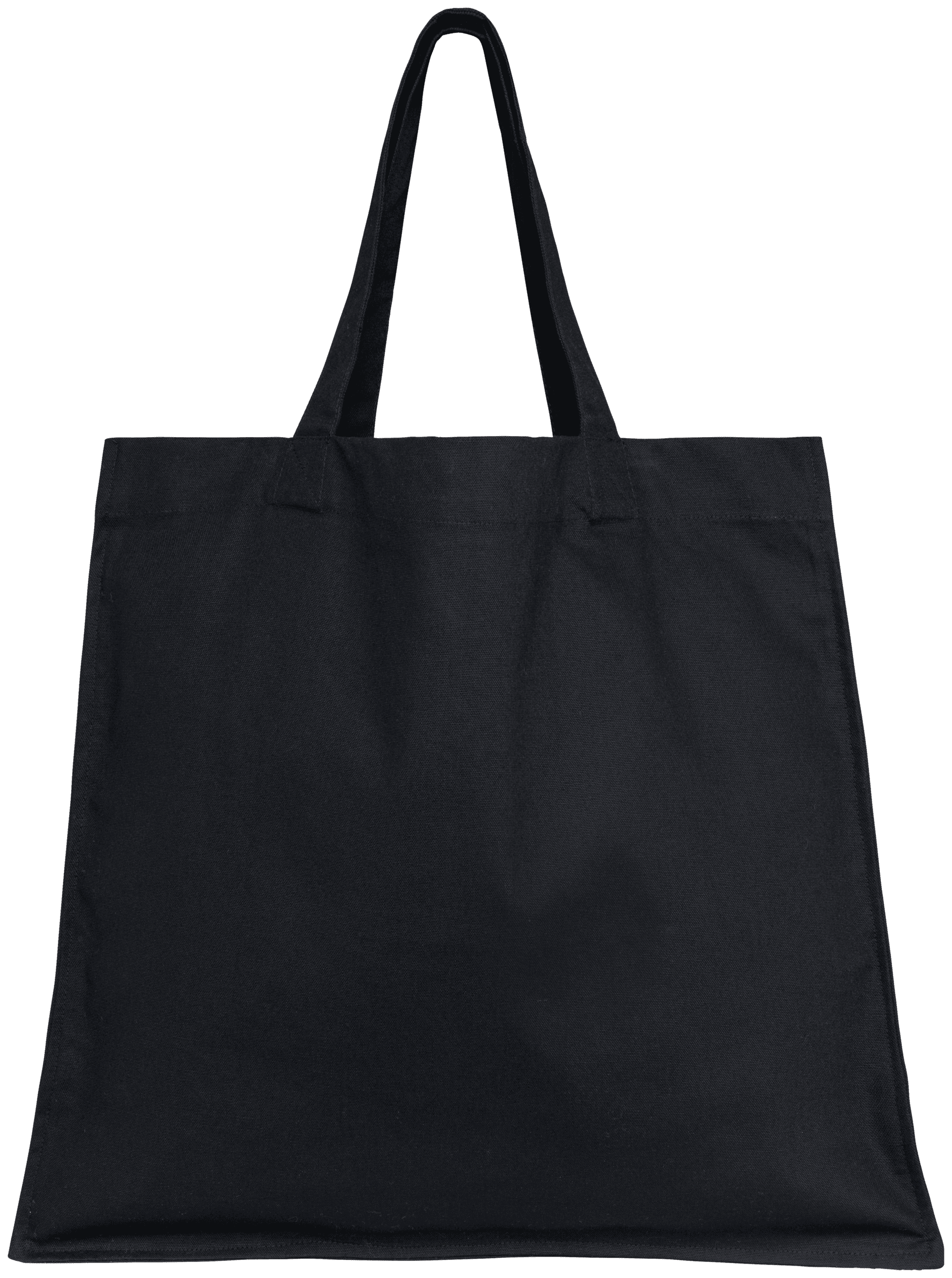 Long sac shopping écoresponsable — coloris Black (Noir)