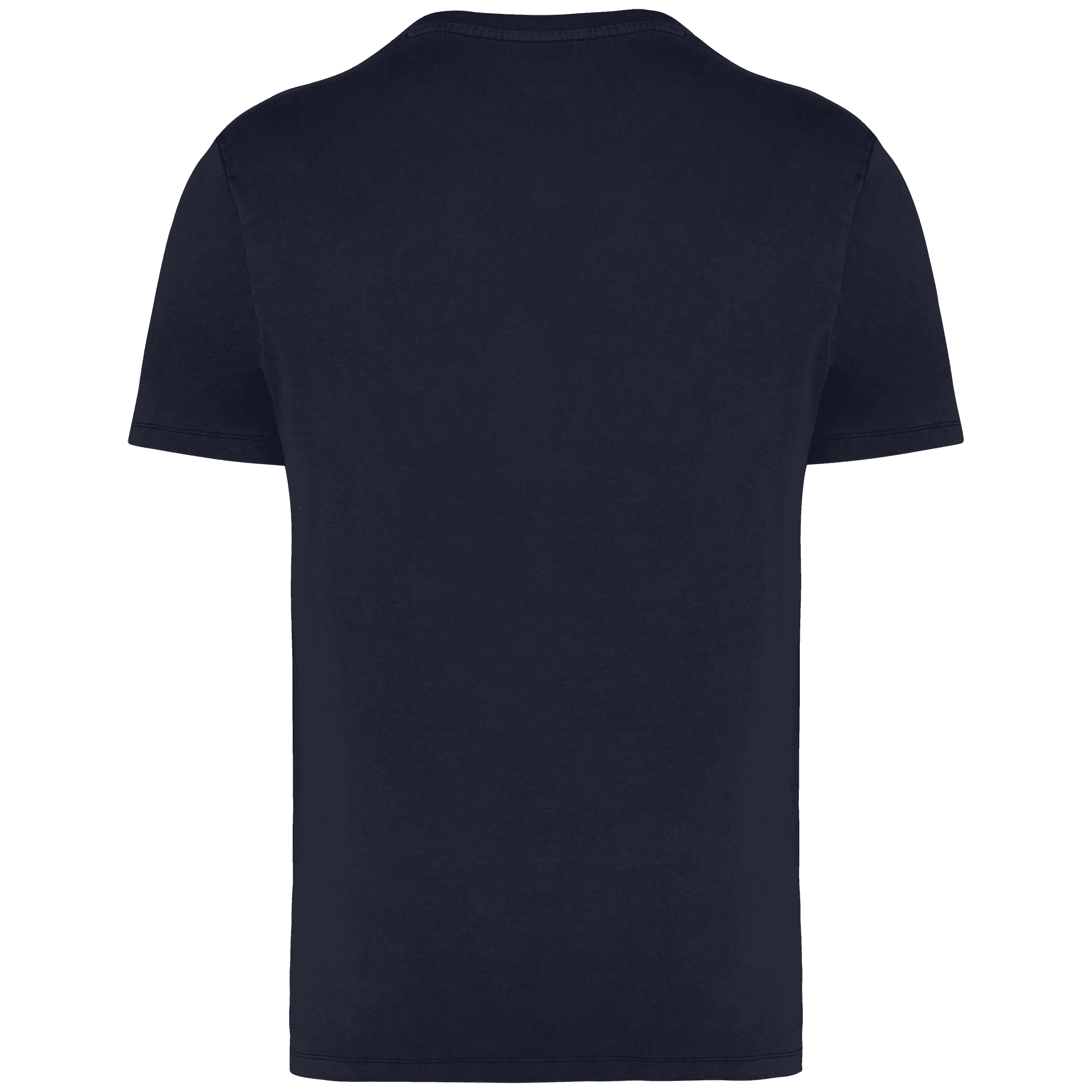 T-shirt écoresponsable délavé unisexe — coloris Washed Coal Grey (Gris)