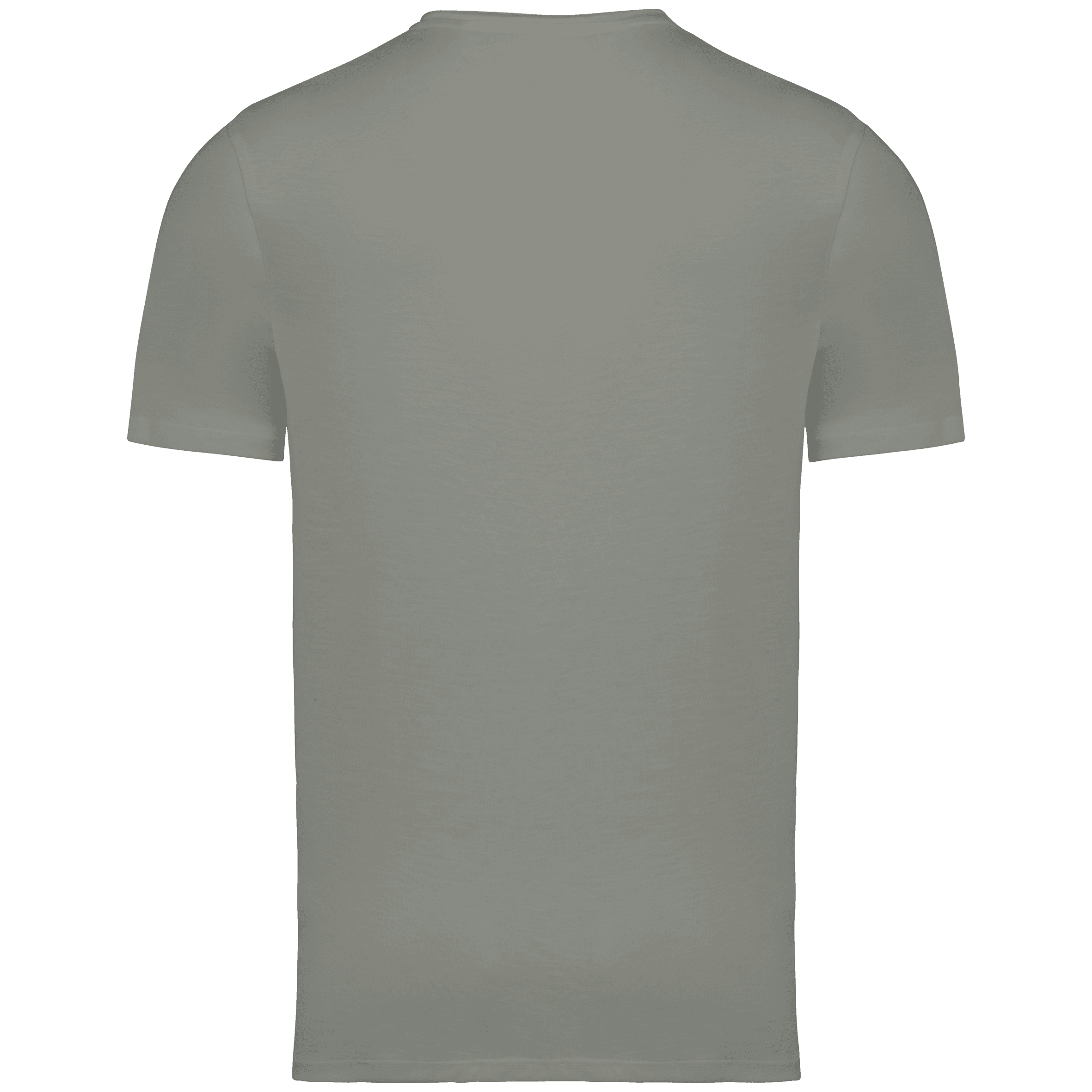 T-shirt écoresponsable slub bords francs homme — coloris Almond Green (Vert)