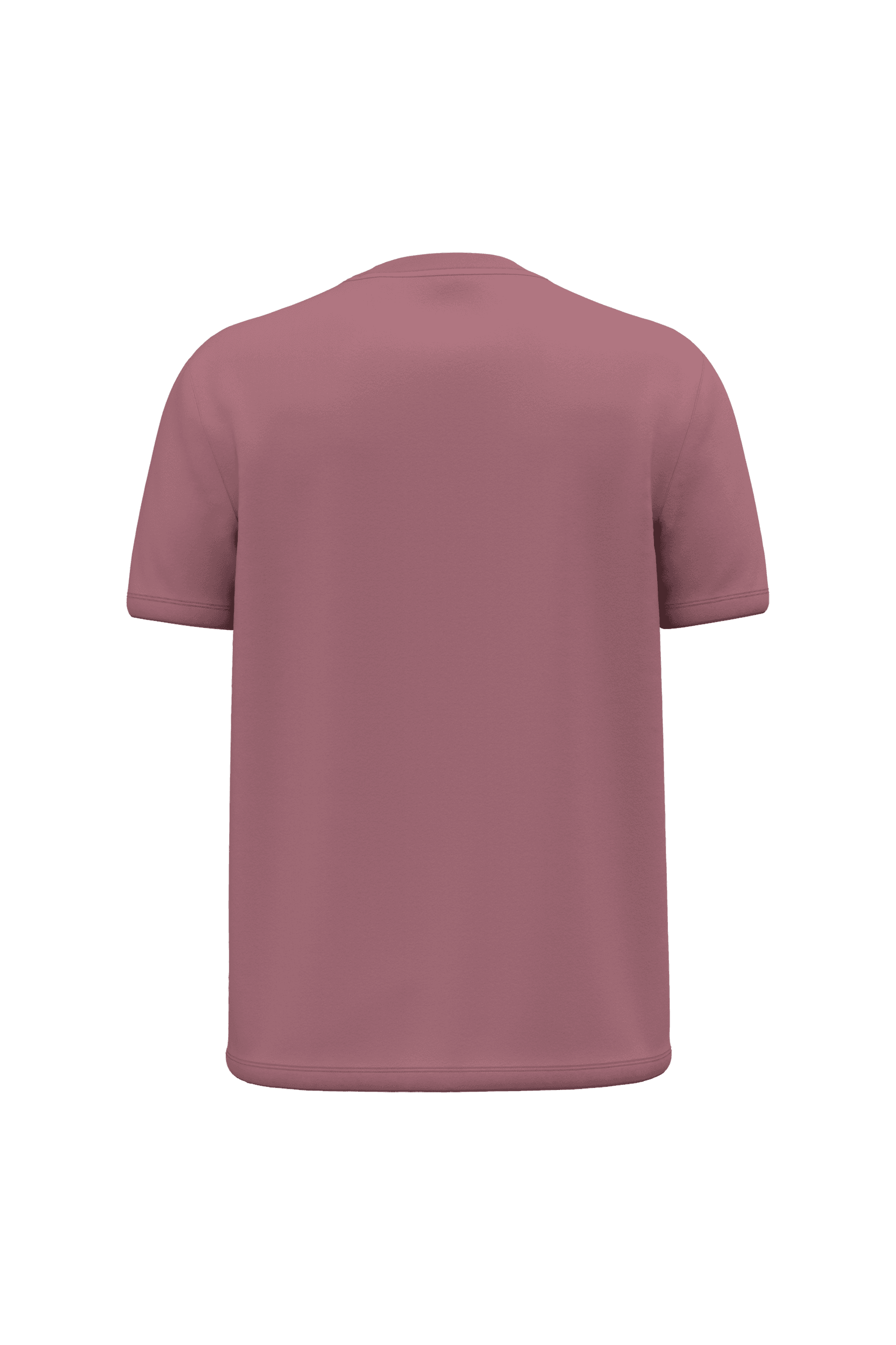T-shirt écoresponsable à épaules tombantes unisexe — coloris Antique Rose (Rose)