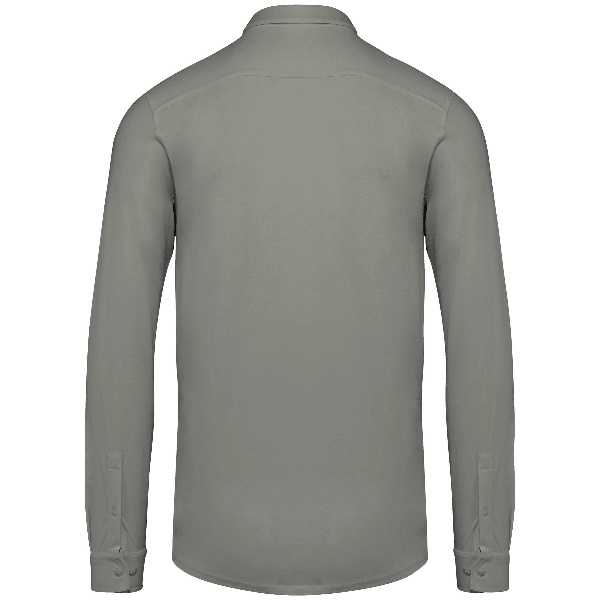 Chemise écoresponsable en jersey homme — coloris Almond Green (Vert)
