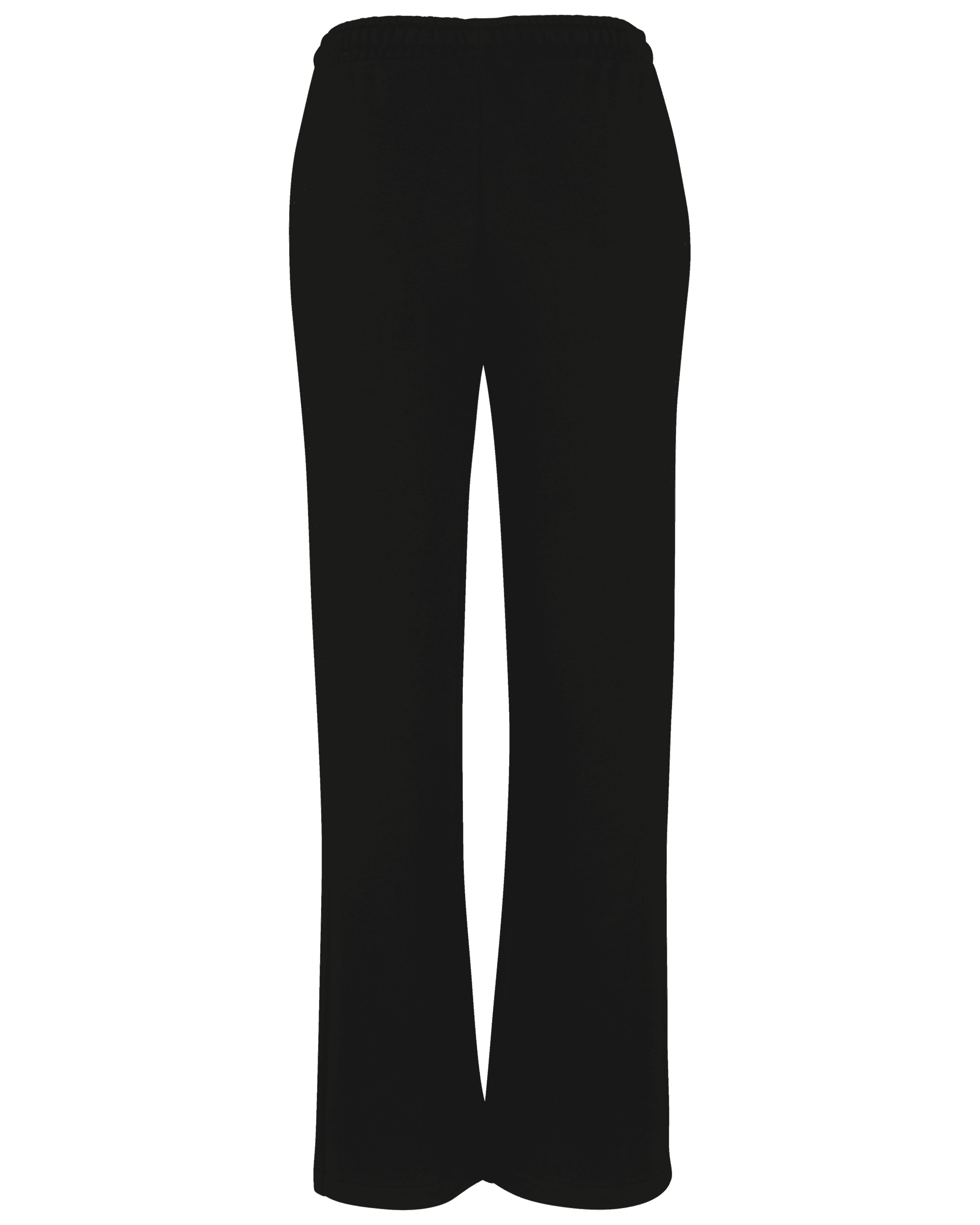 Pantalon de jogging écoresponsable ample French Terry femme — coloris Black (Noir)