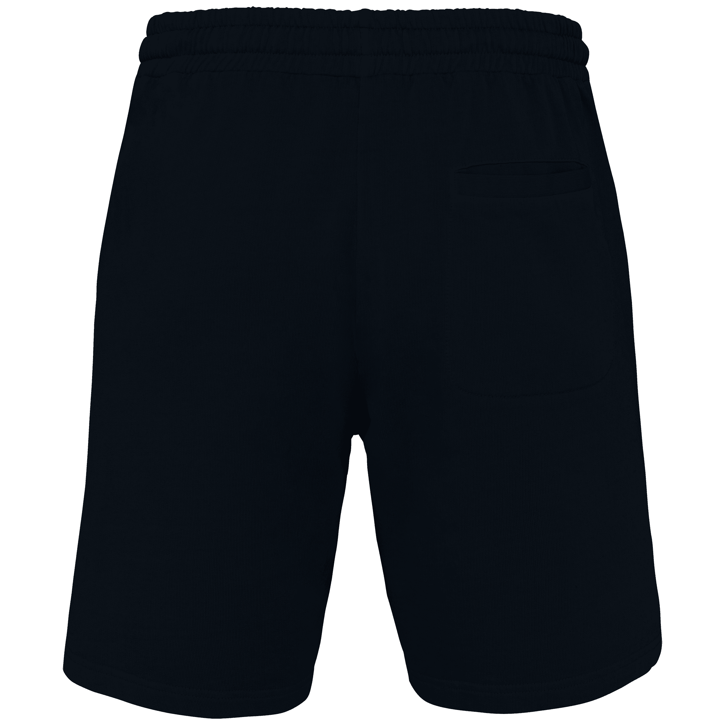 Short écoresponsable French Terry homme — coloris Washed black (Noir)