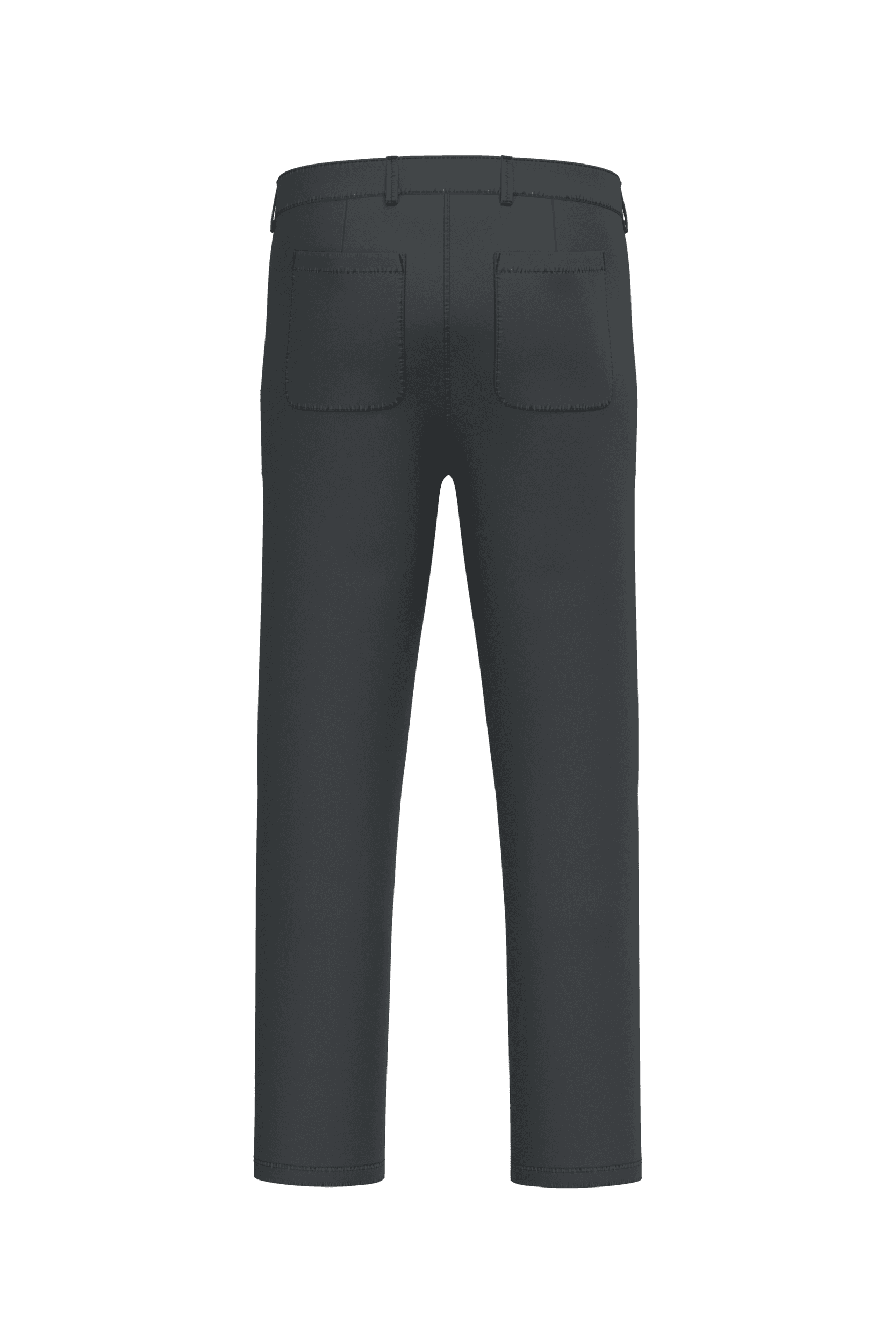 Pantalon utility écoresponsable délavé homme — coloris Washed Coal Grey (Gris)