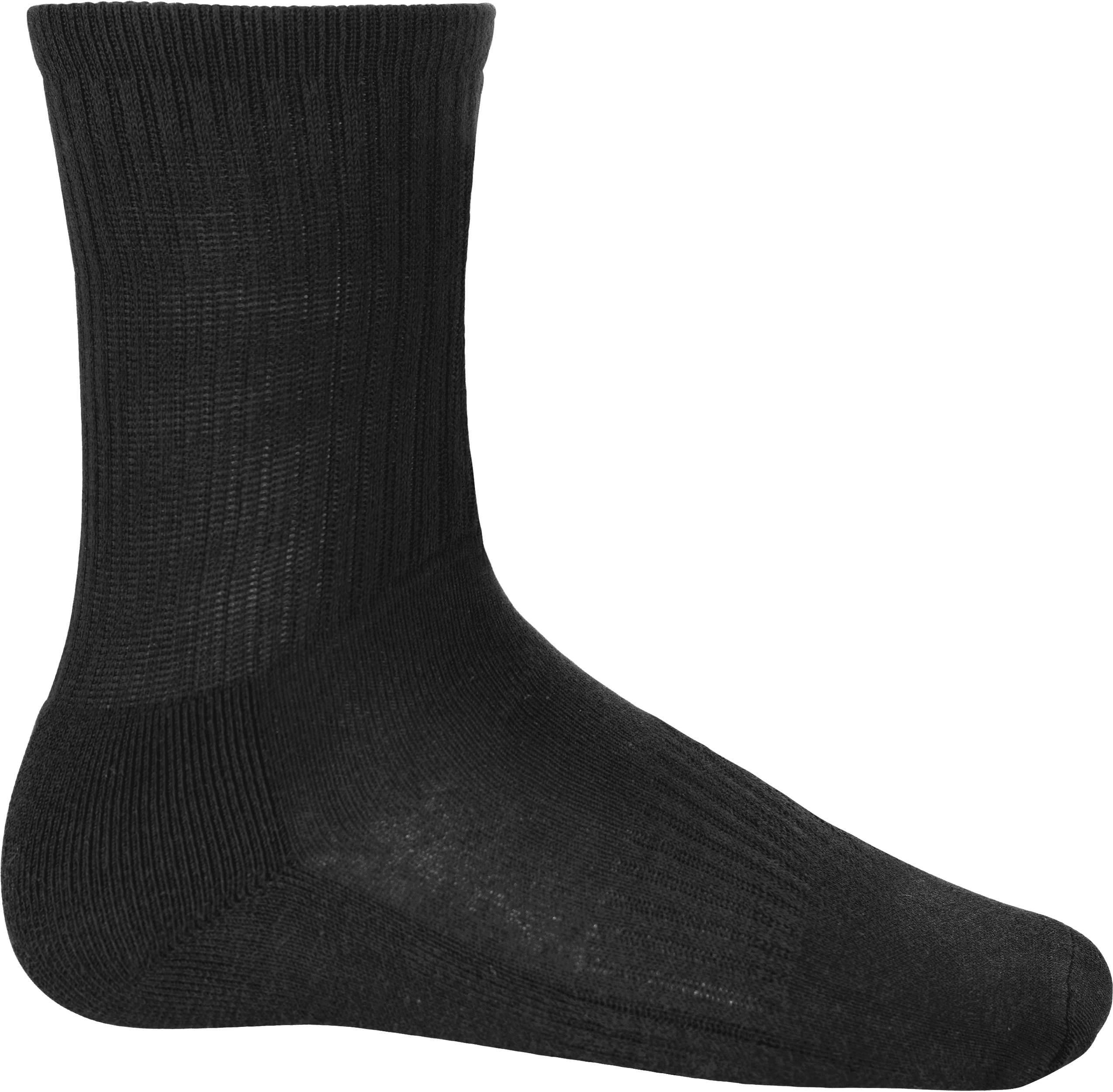 Chaussettes multisports unisexe — coloris Black (Noir)