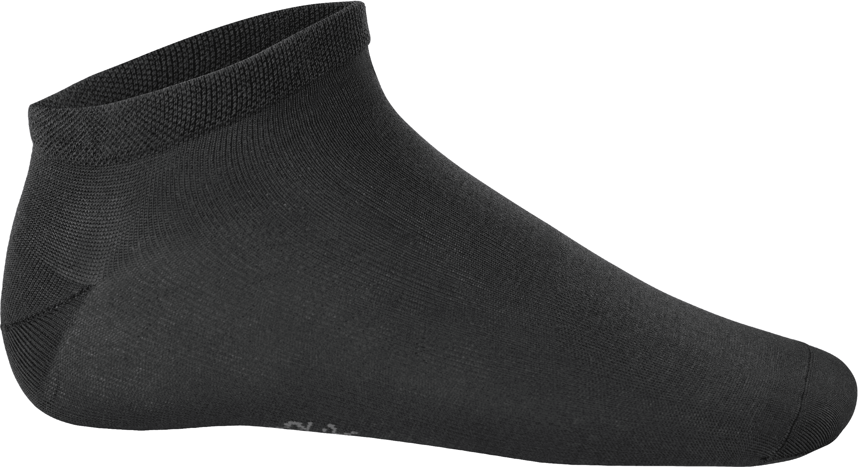 Socquettes de sport unisexe — coloris Black (Noir)