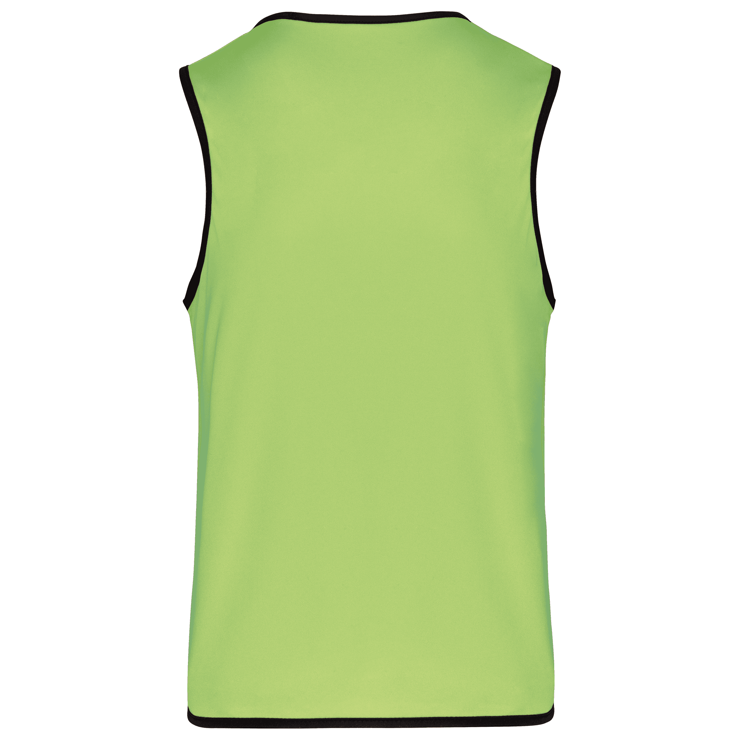 Chasuble de rugby réversible unisexe — coloris Lime / Spicy Orange (Vert)