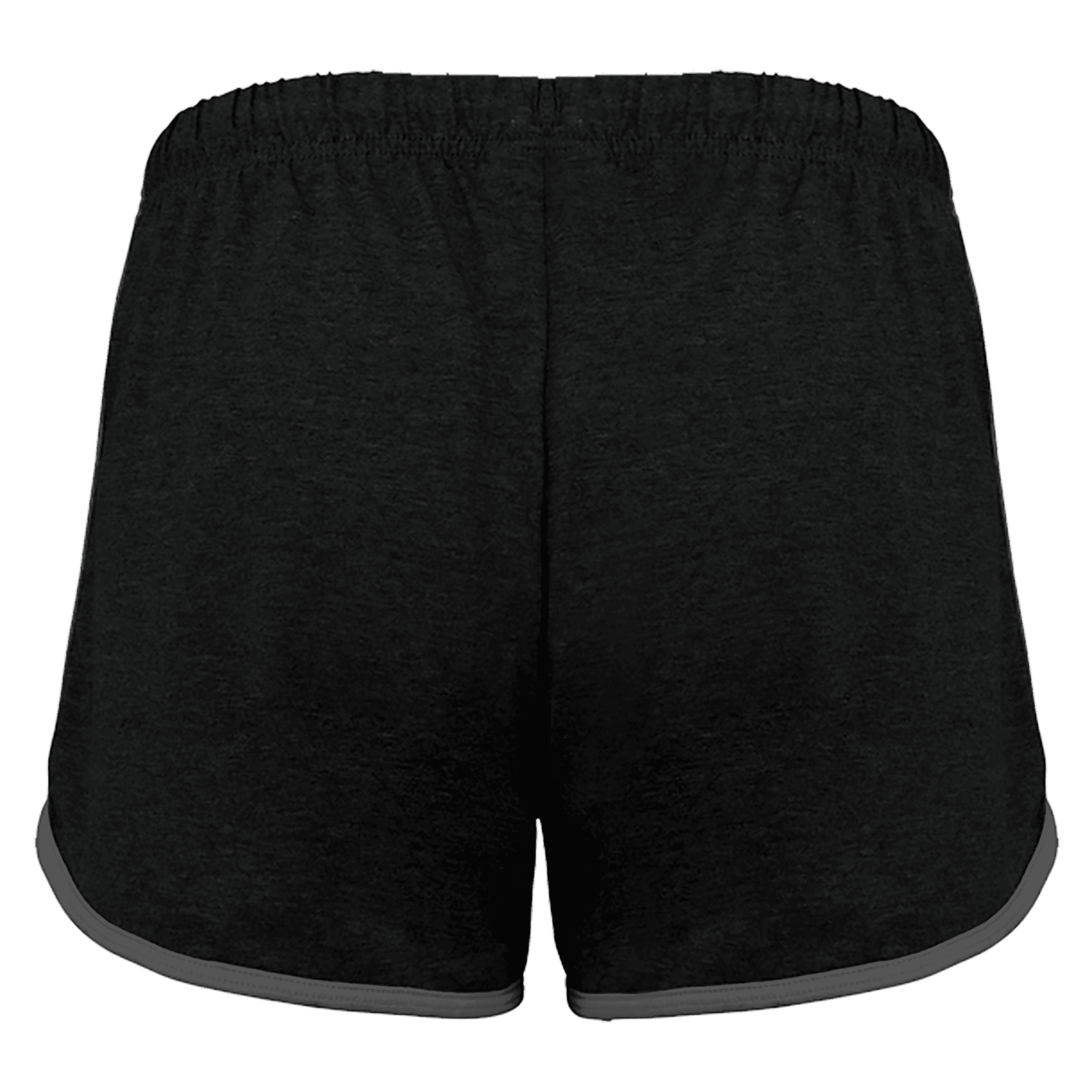 Short de sport femme — coloris Black / Grey Heather (Noir)