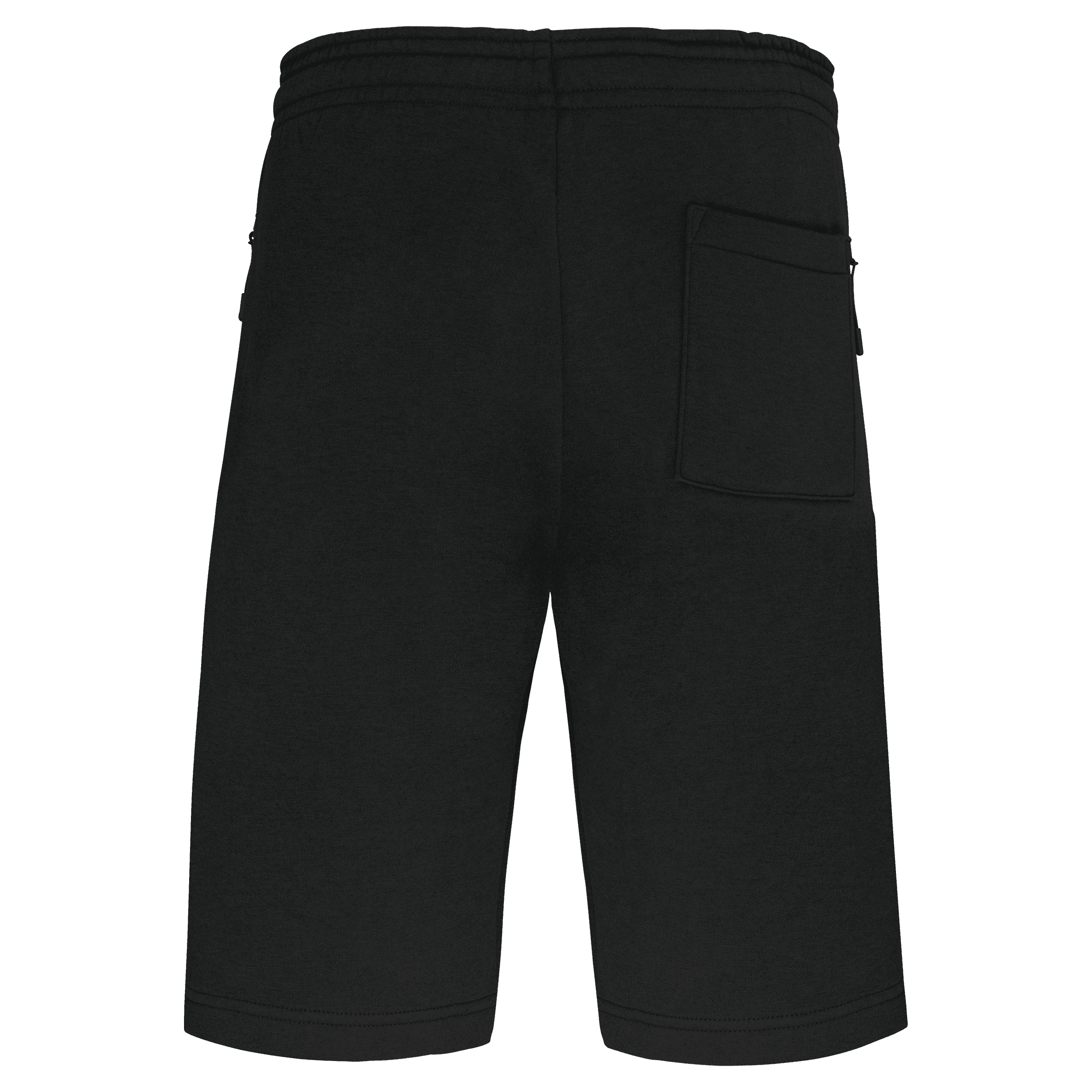 Bermuda molleton multisports unisexe — coloris Black (Noir)