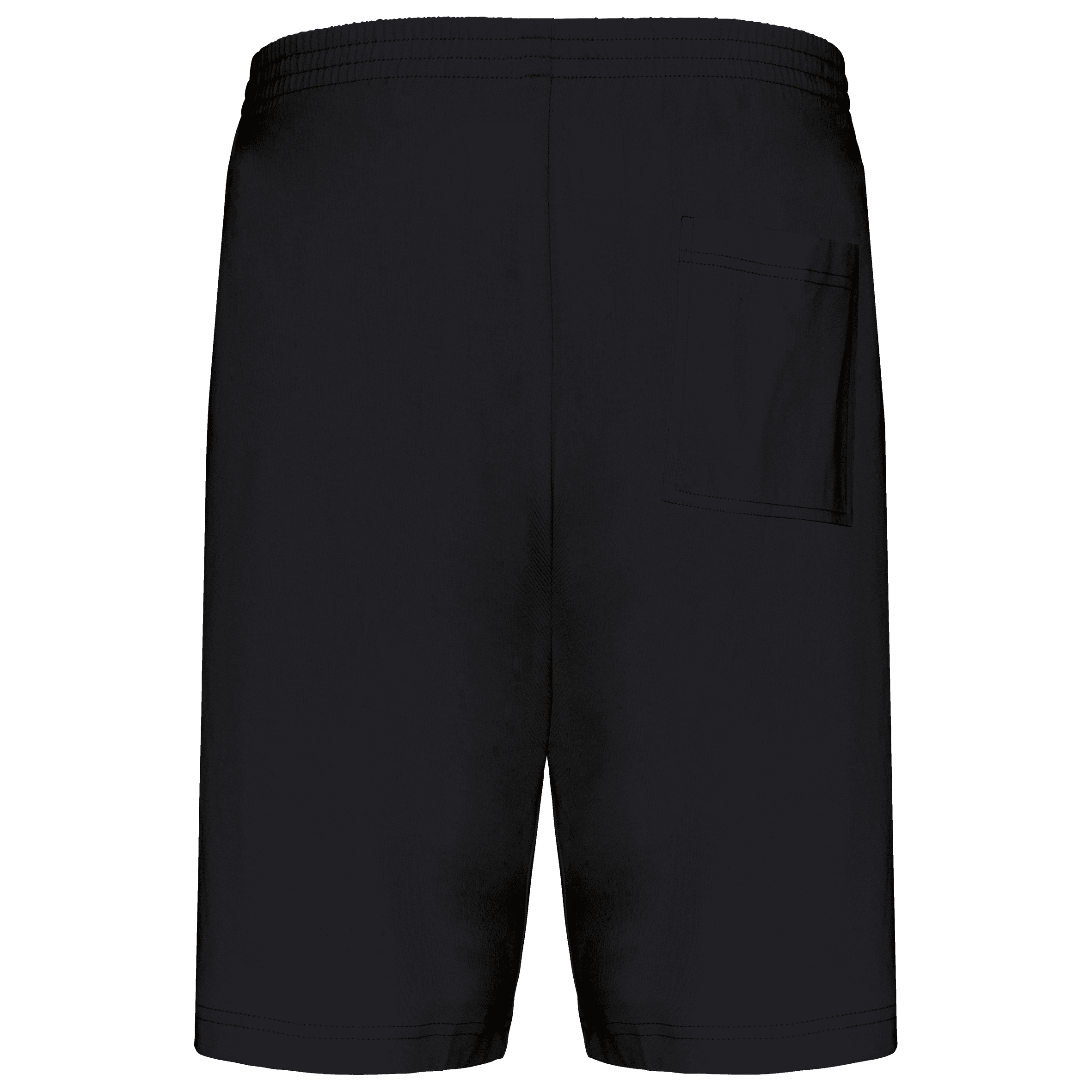 Short jersey sport — coloris Black (Noir)