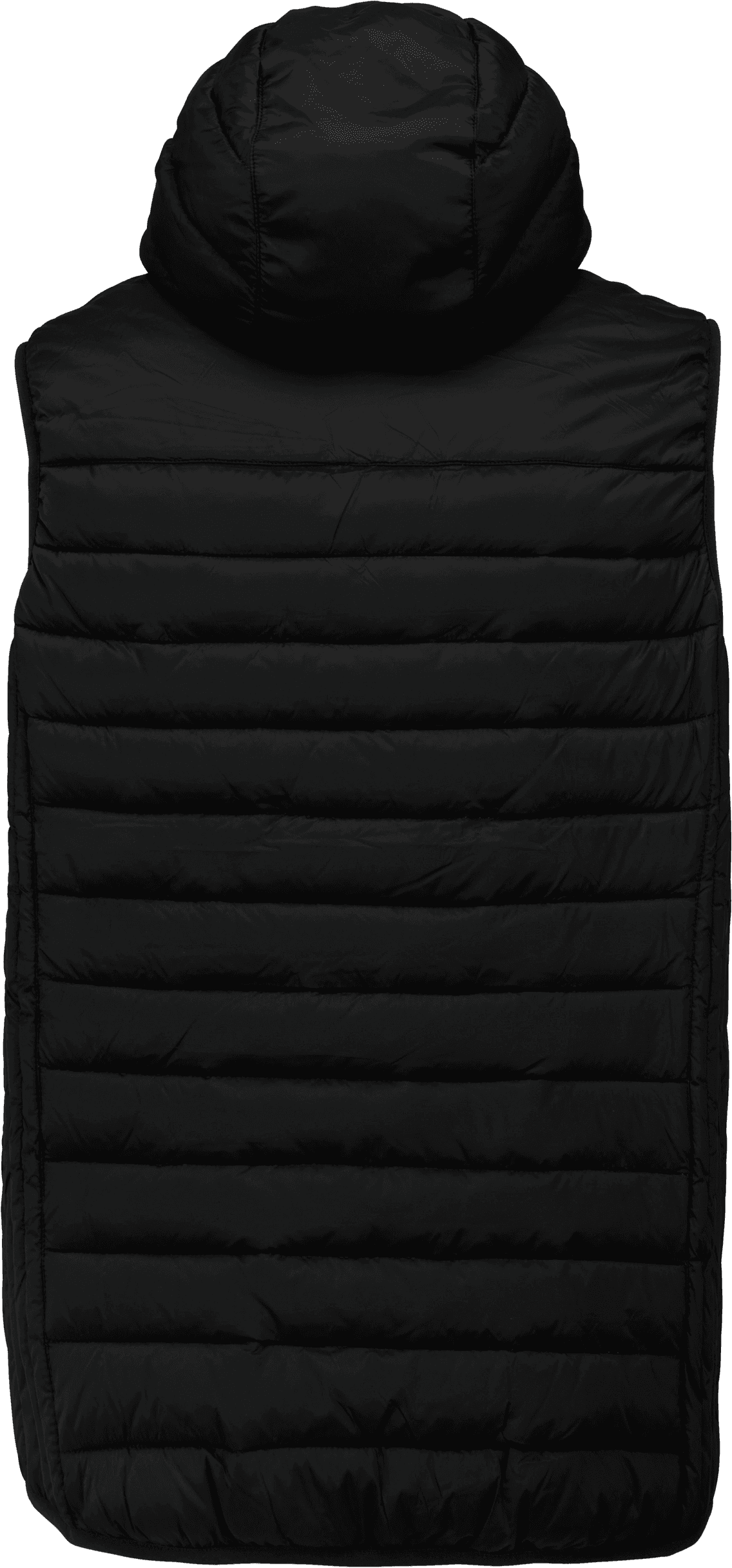 Bodywarmer à capuche enfant — coloris Black (Noir)