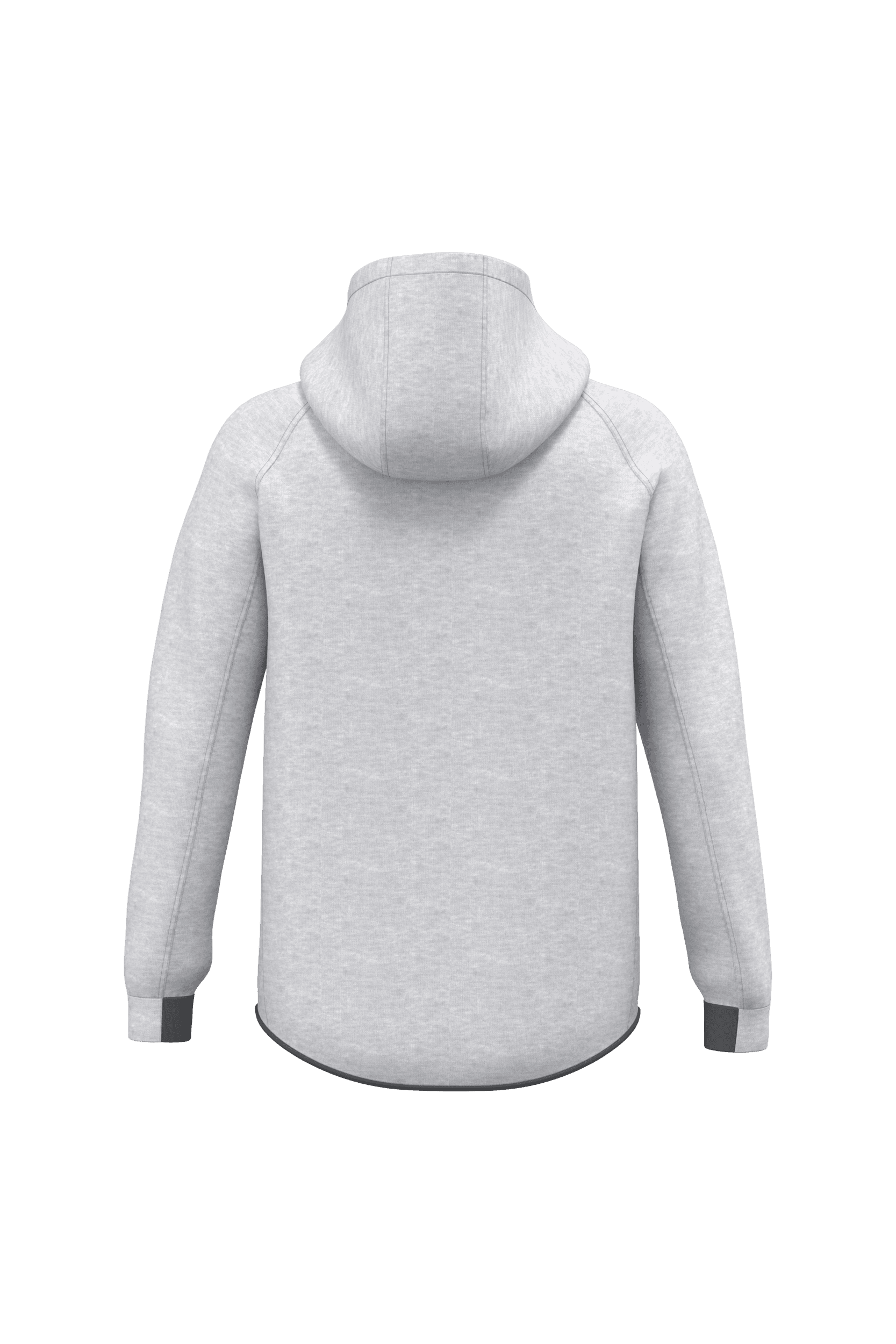 Veste à capuche performance — coloris Ash Heather (Gris)