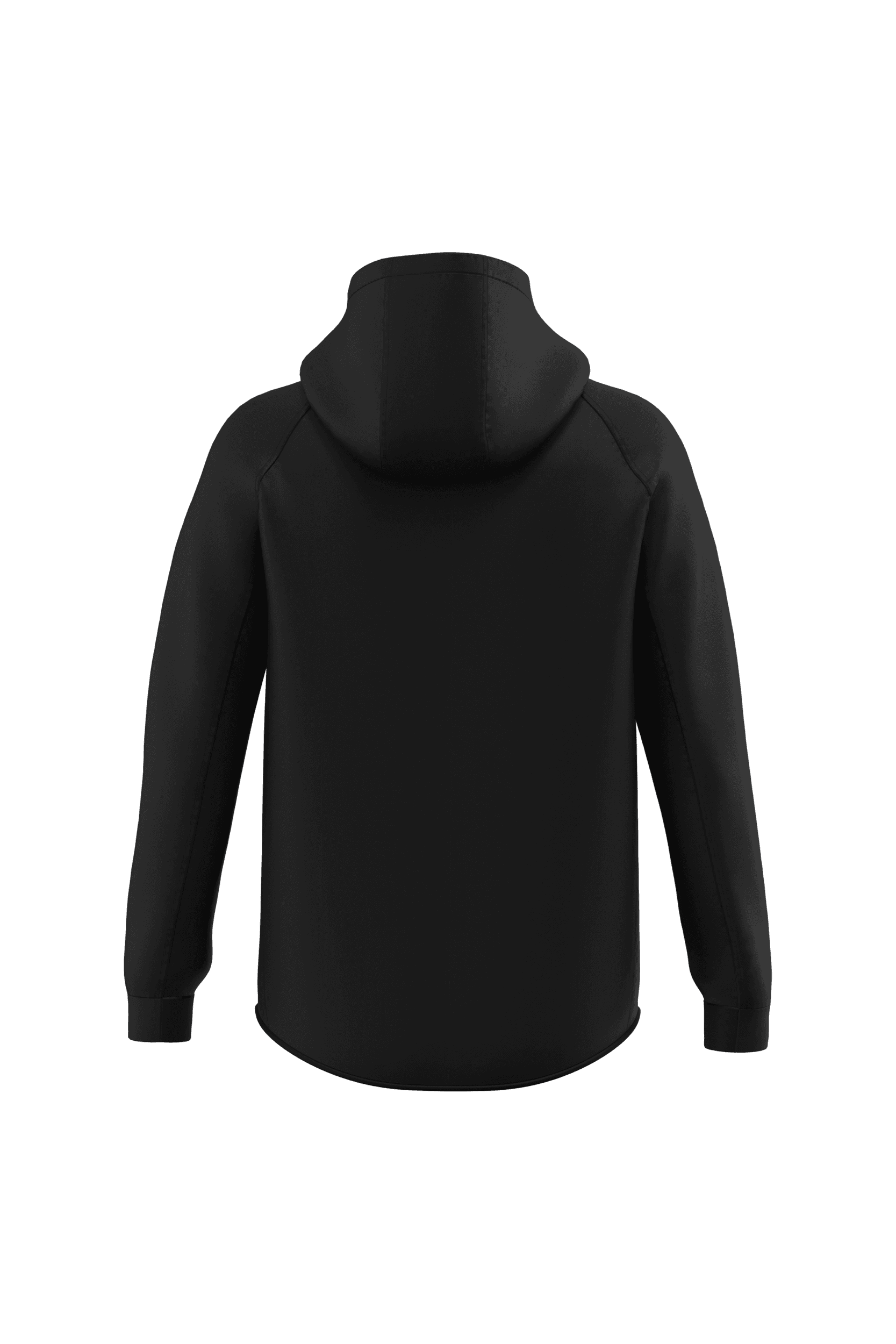 Veste à capuche performance — coloris Black (Noir)