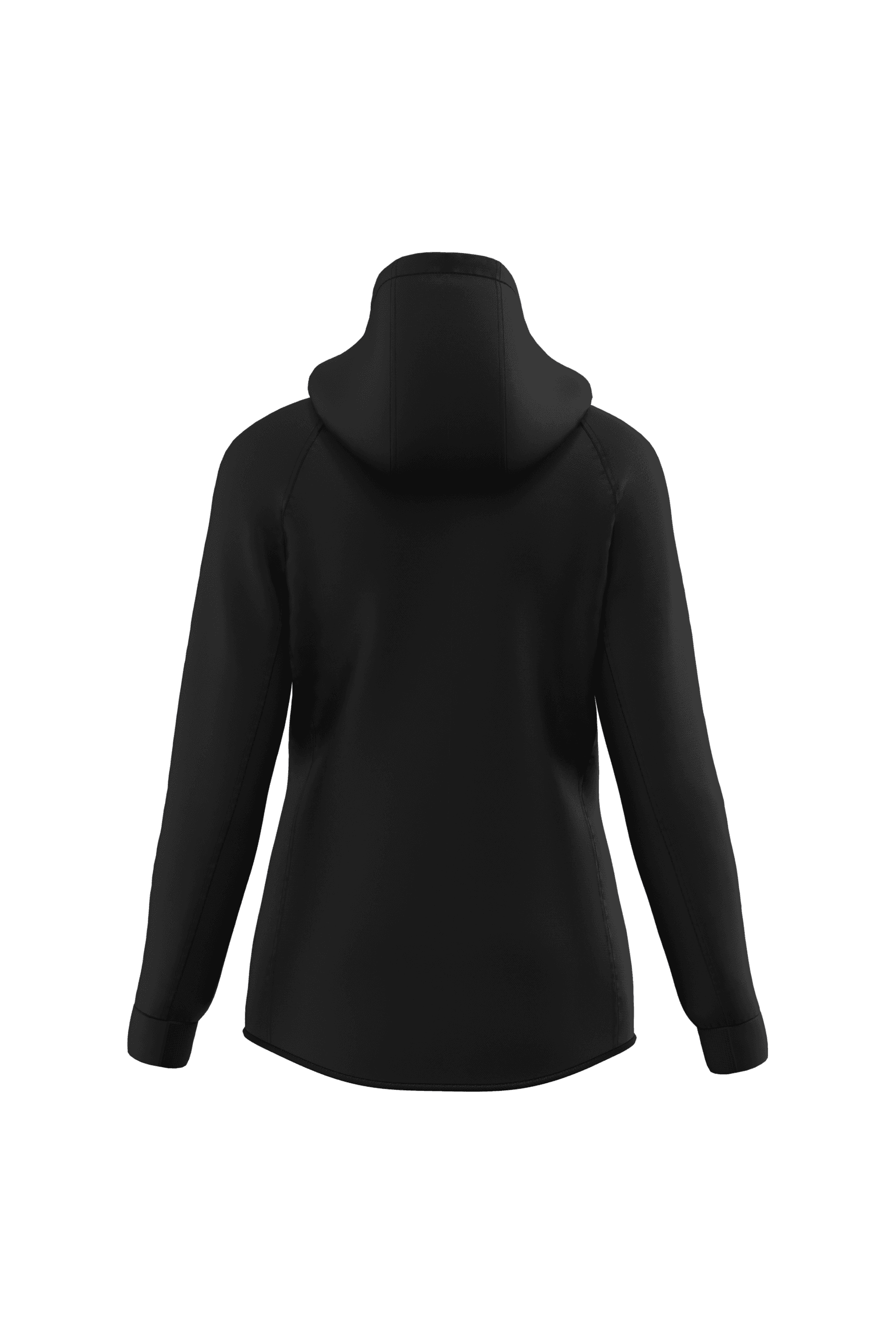 Veste à capuche performance  femme — coloris Black (Noir)