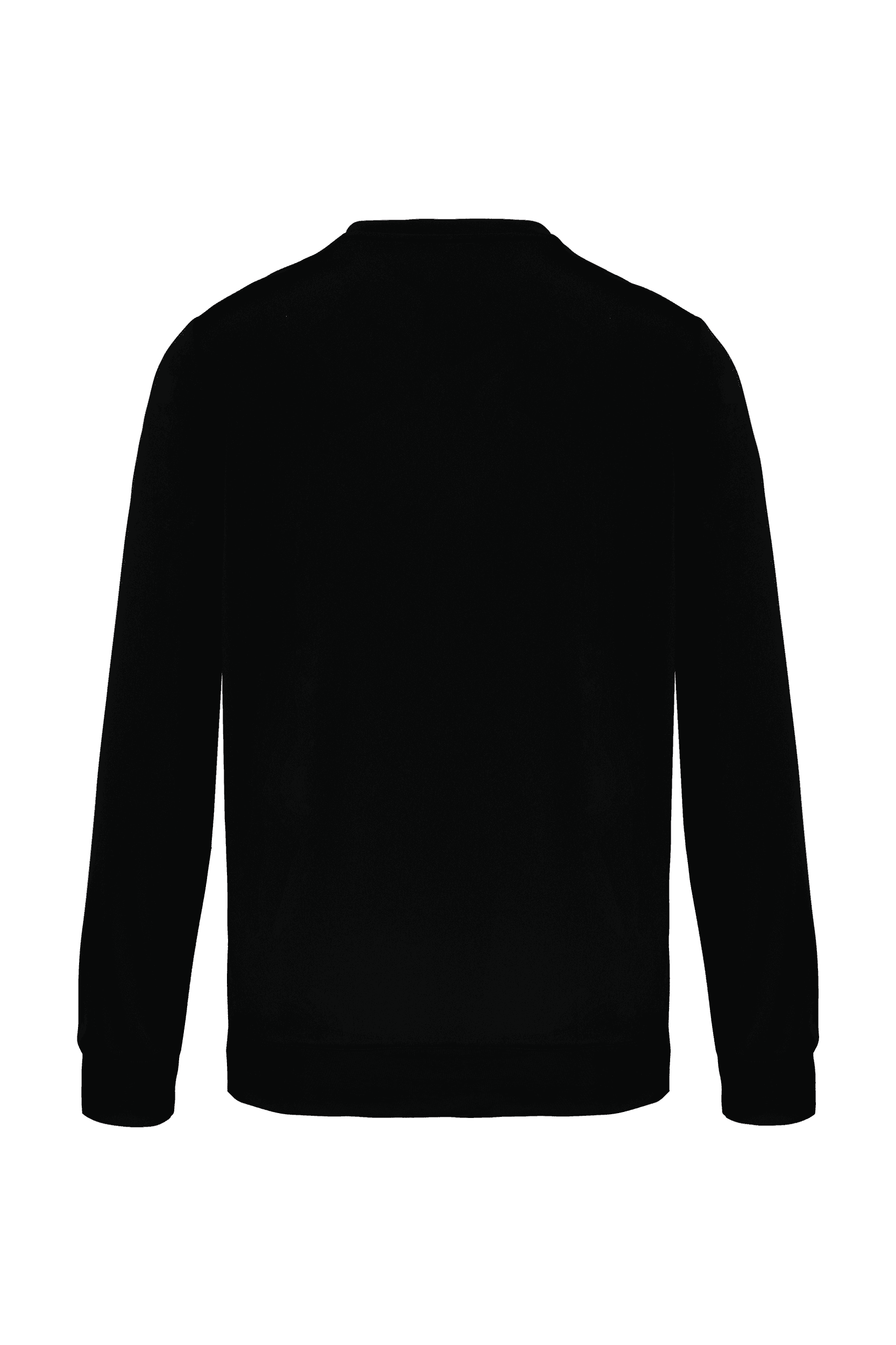 Sweat-shirt polyester enfant — coloris Black / White (Noir)