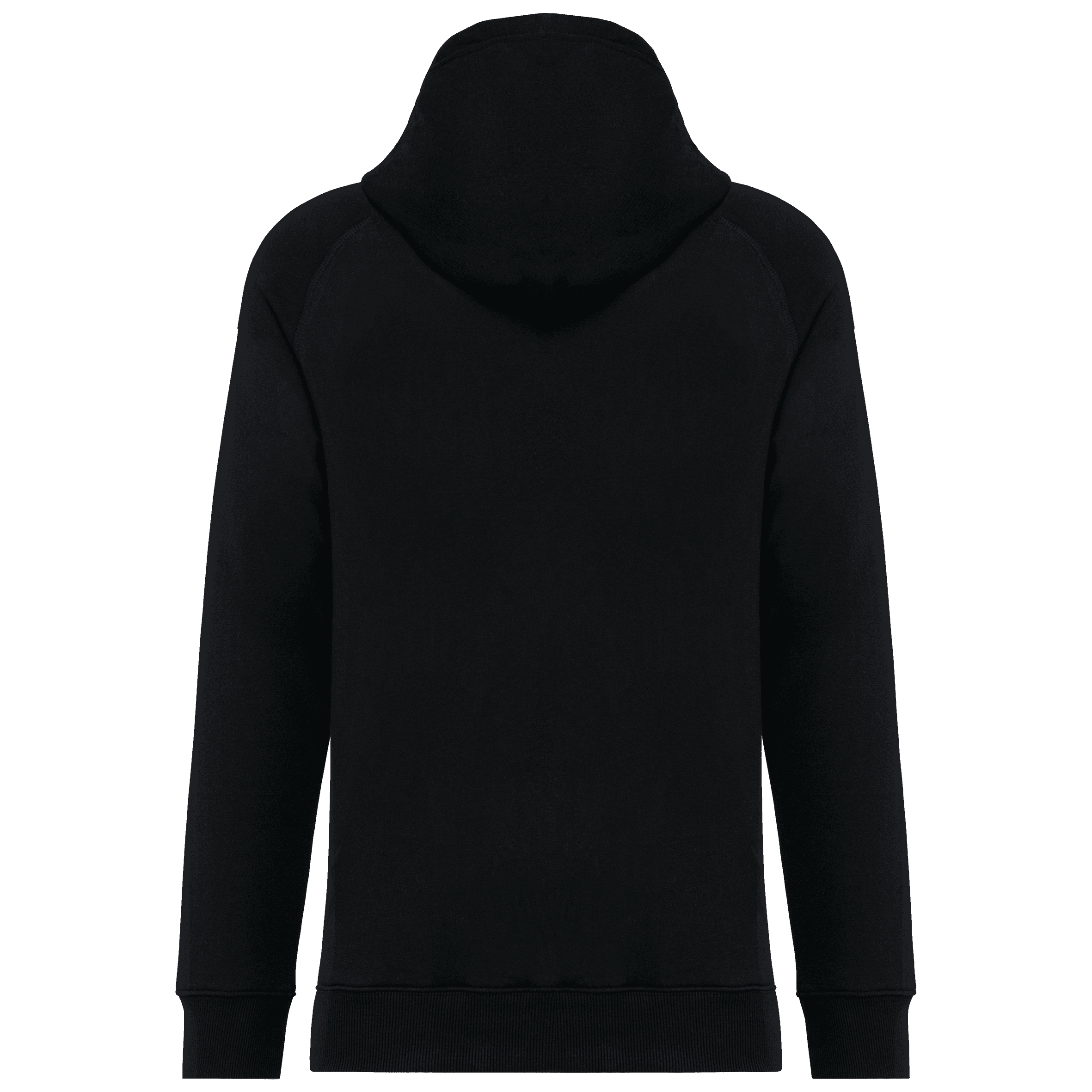 Sweat-shirt à capuche unisexe — coloris Black (Noir)