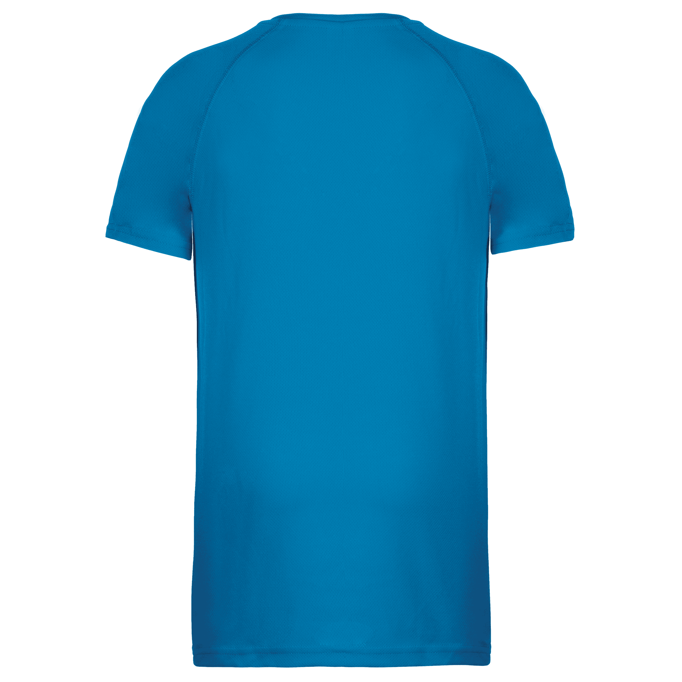 T-shirt sport manches courtes enfant — coloris Aqua Blue (Bleu)