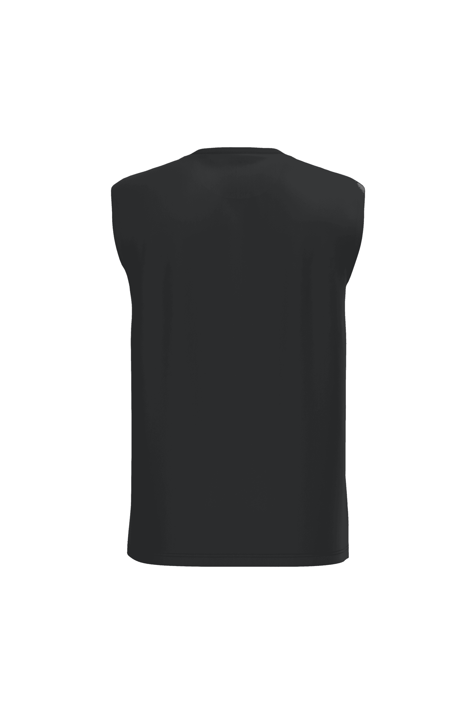 T-shirt sans manches 190 unisexe — coloris Black (Noir)