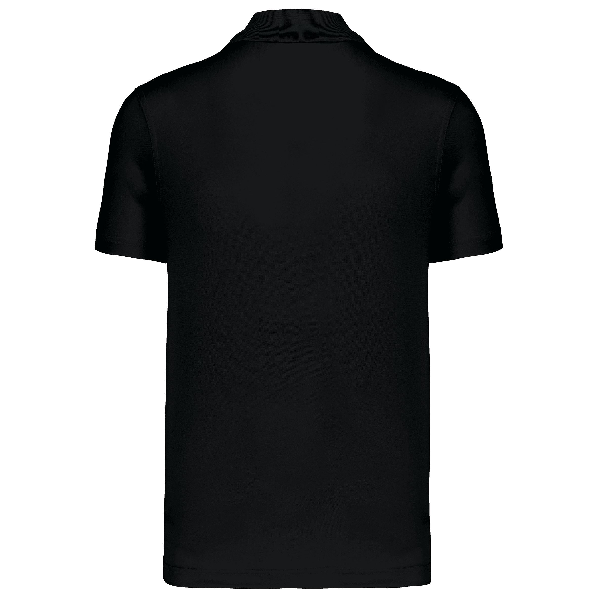 Polo manches courtes homme — coloris Black (Noir)