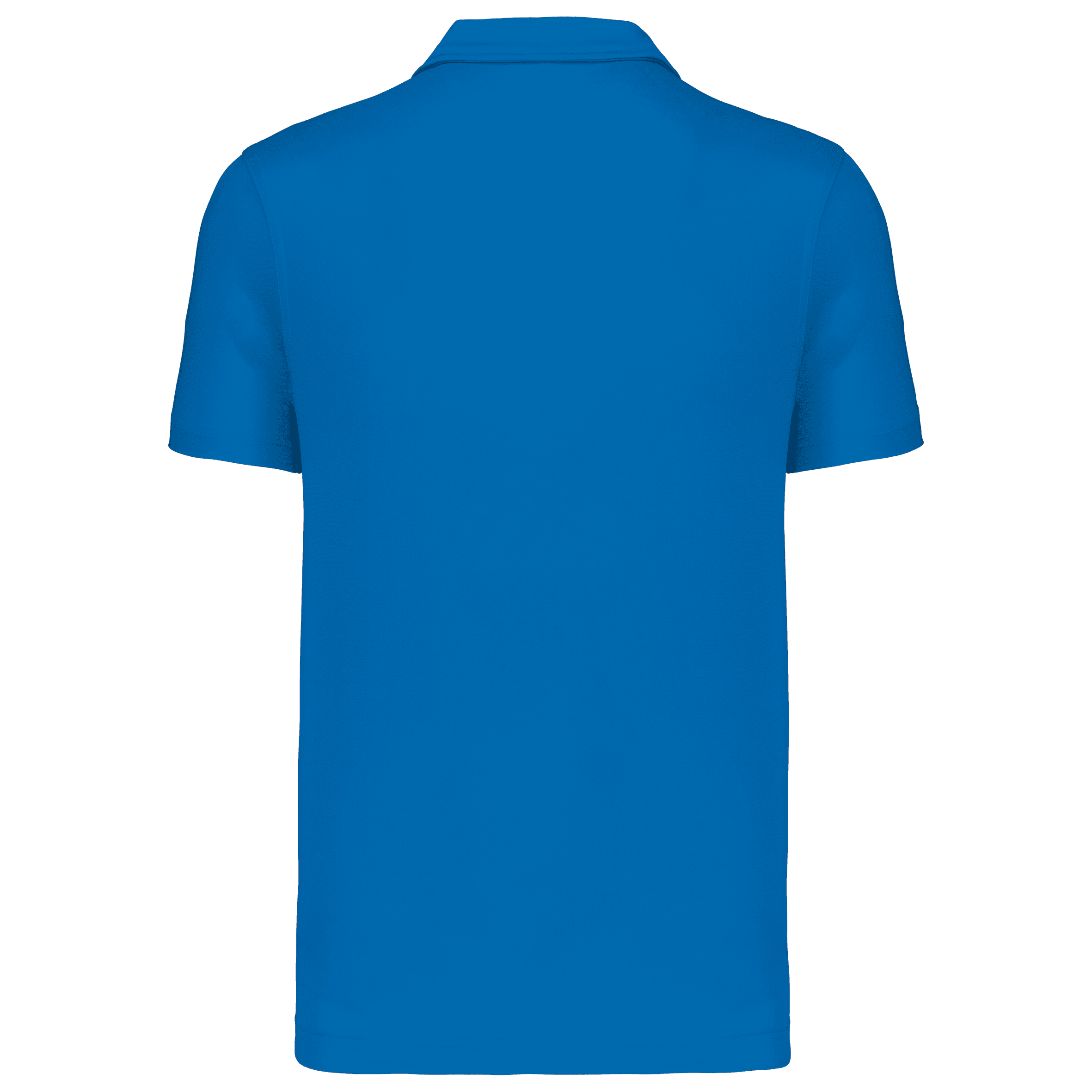 Polo sport manches courtes — coloris Aqua Blue (Bleu)