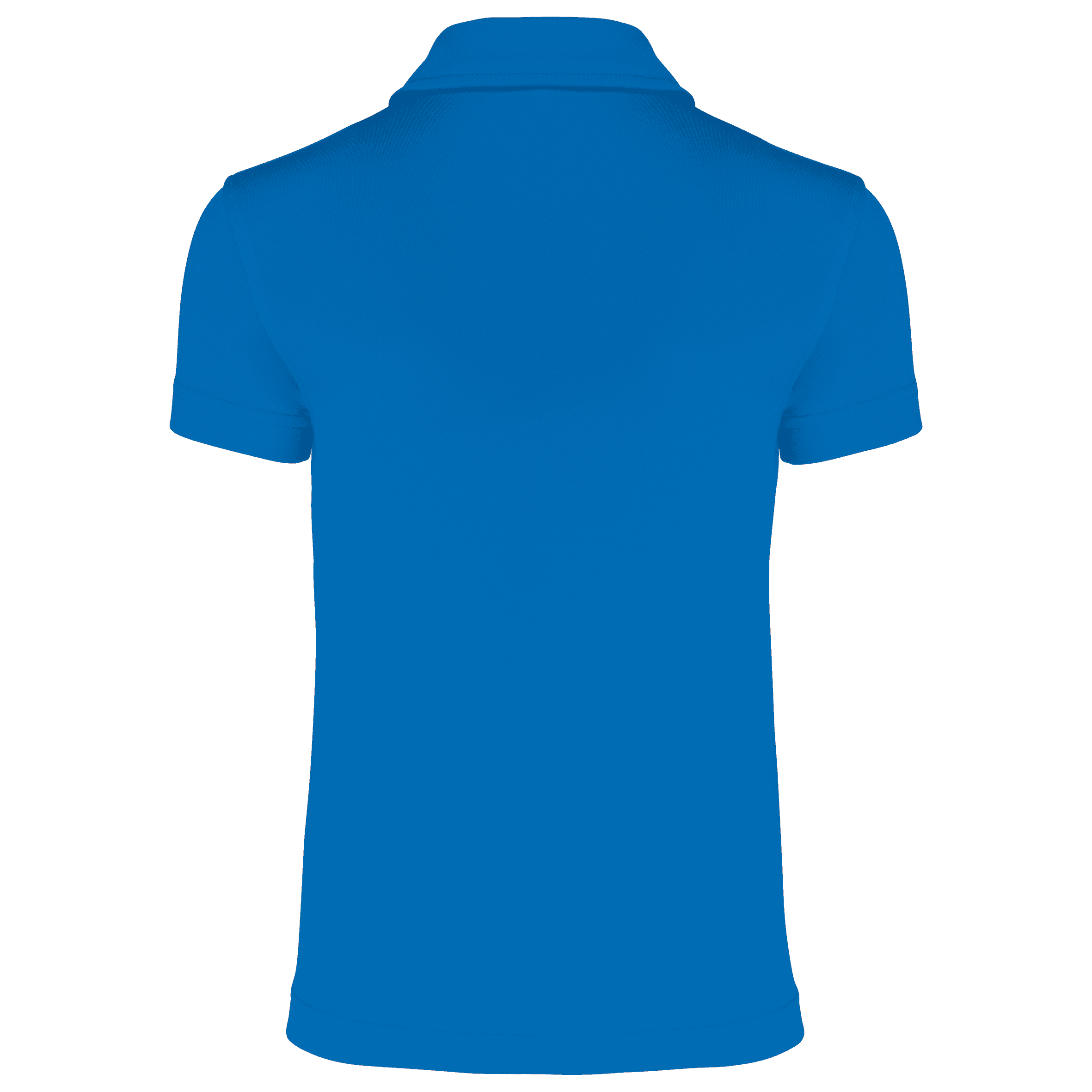 Polo sport manches courtes enfant — coloris Aqua Blue (Bleu)