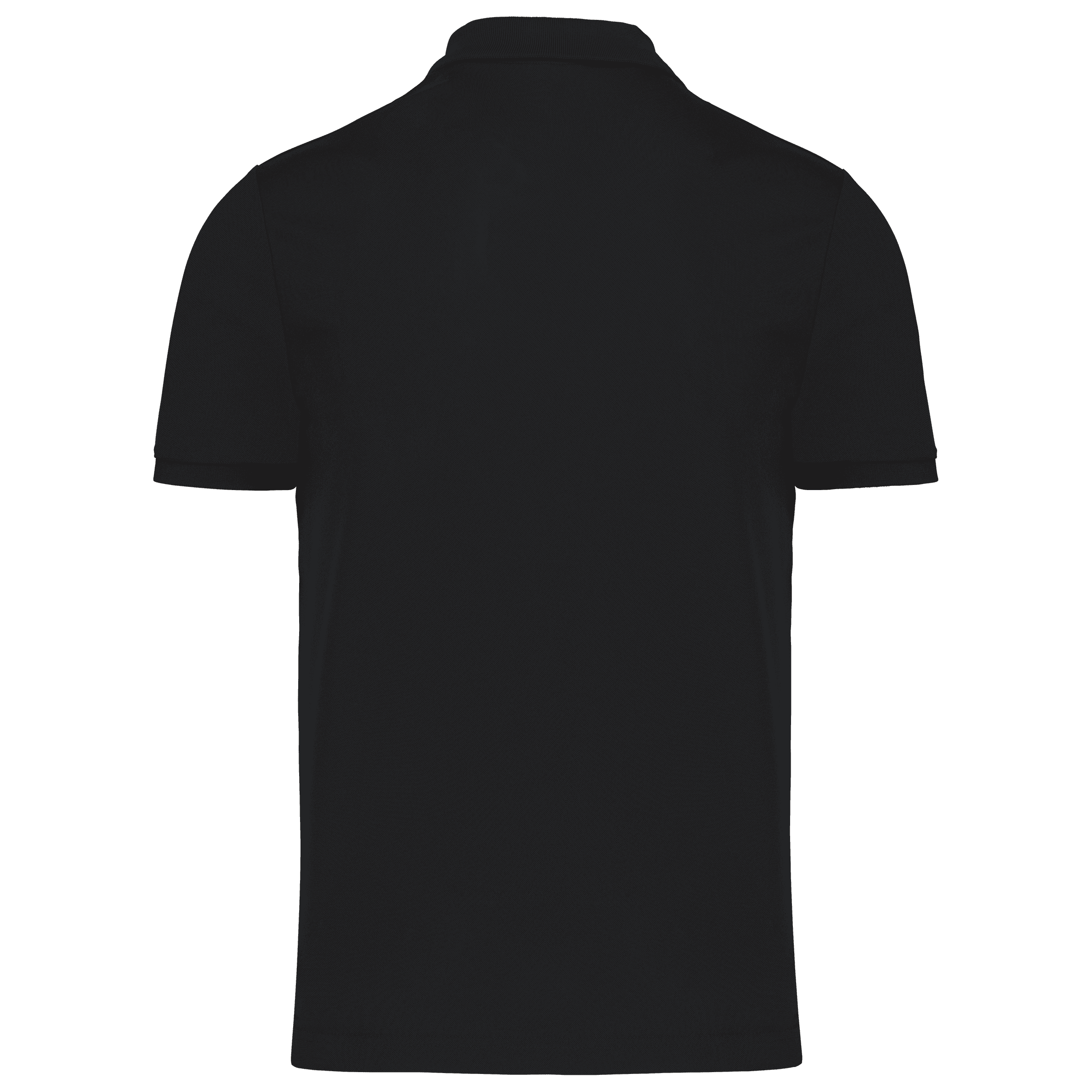 Polo piqué performance homme — coloris Black (Noir)