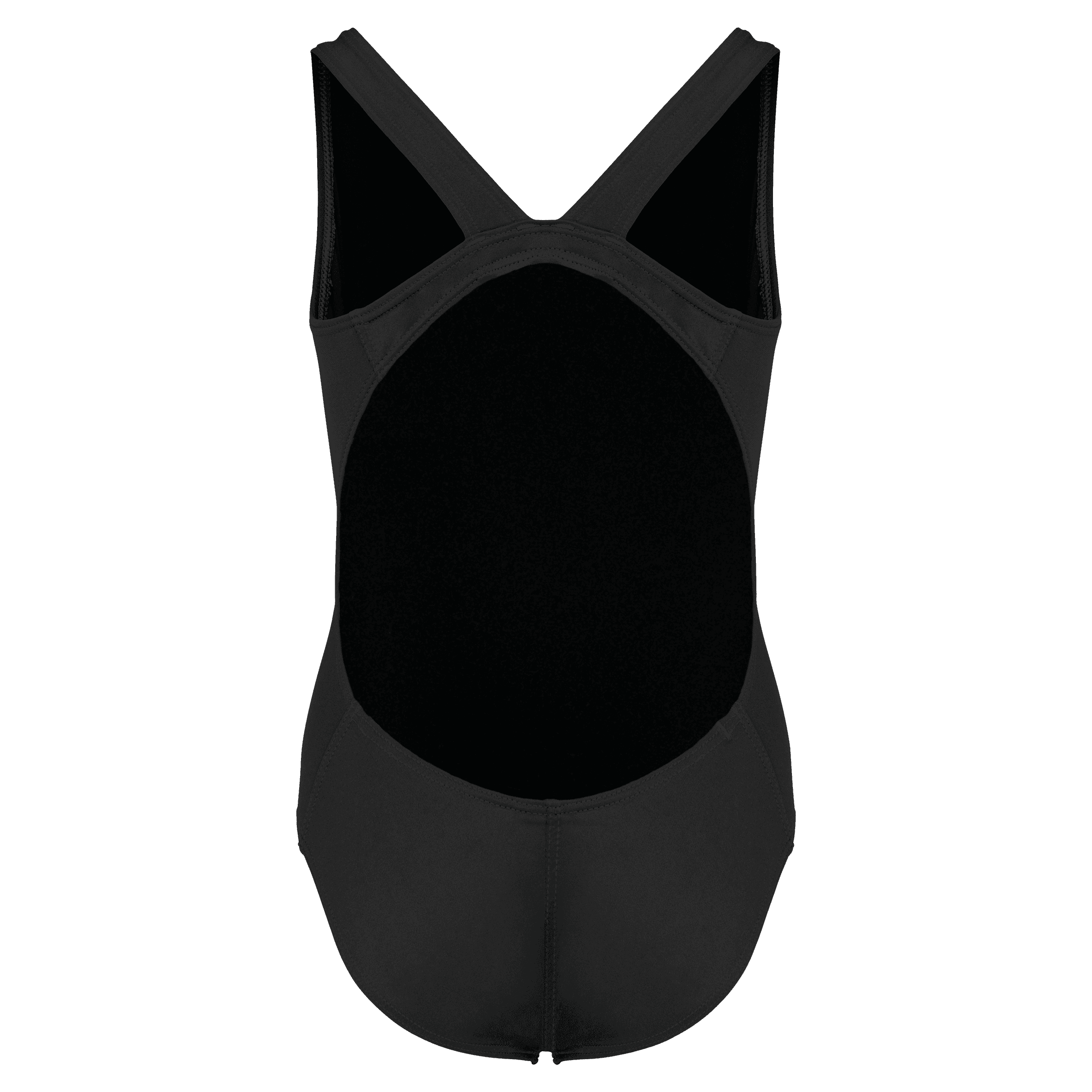 Maillot de bain  fille — coloris Black (Noir)