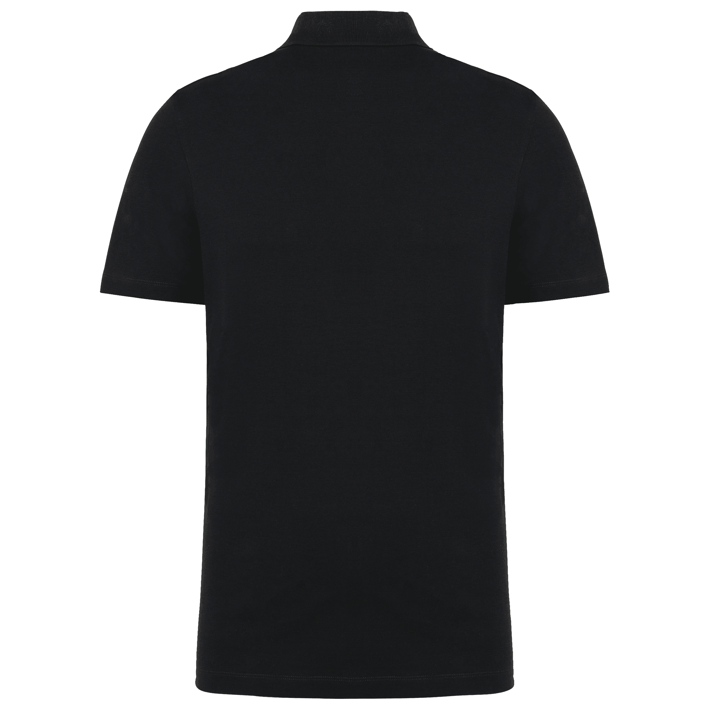 Polo Supima® manches courtes homme — coloris Black (Noir)