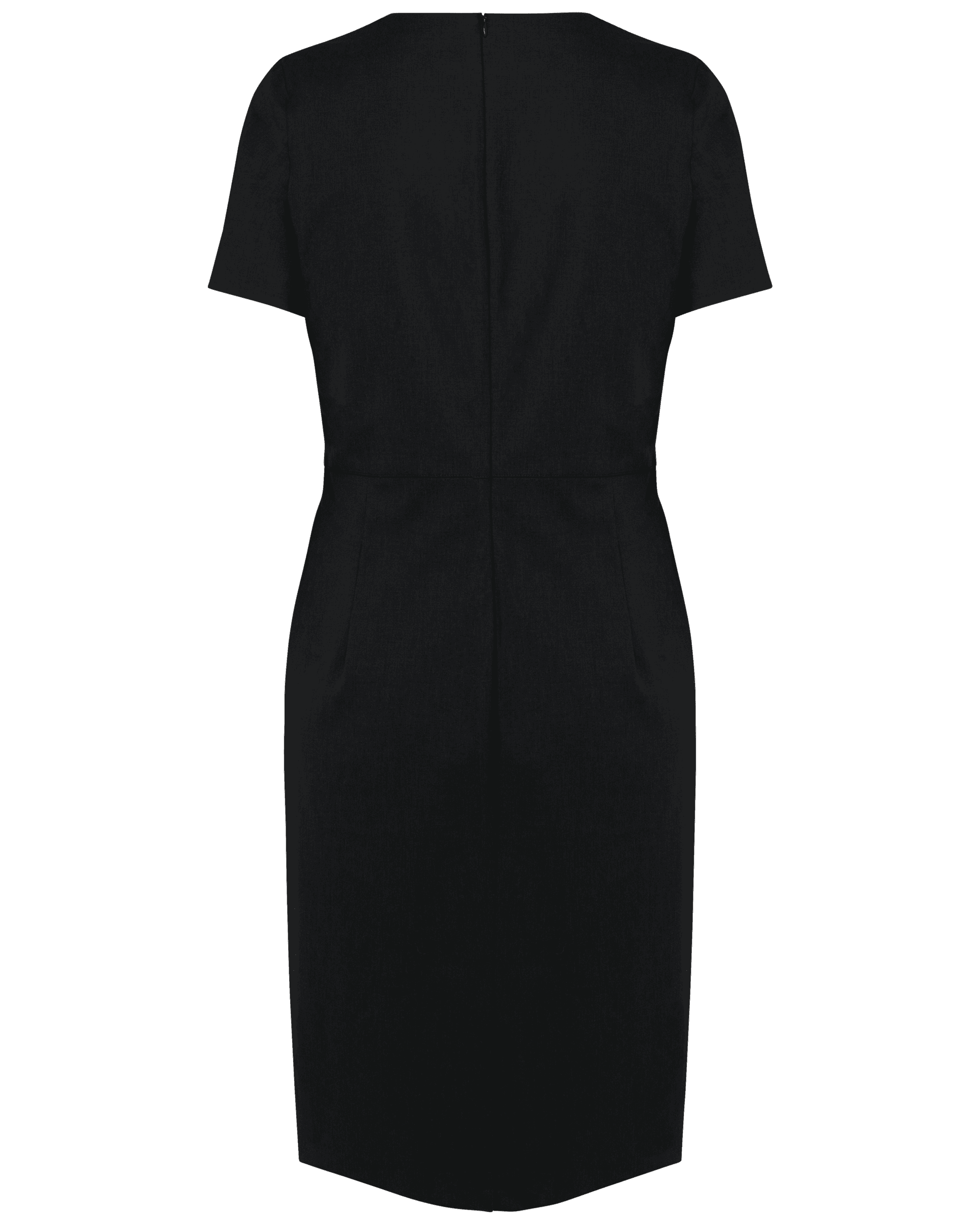 Robe droite — coloris Black (Noir)