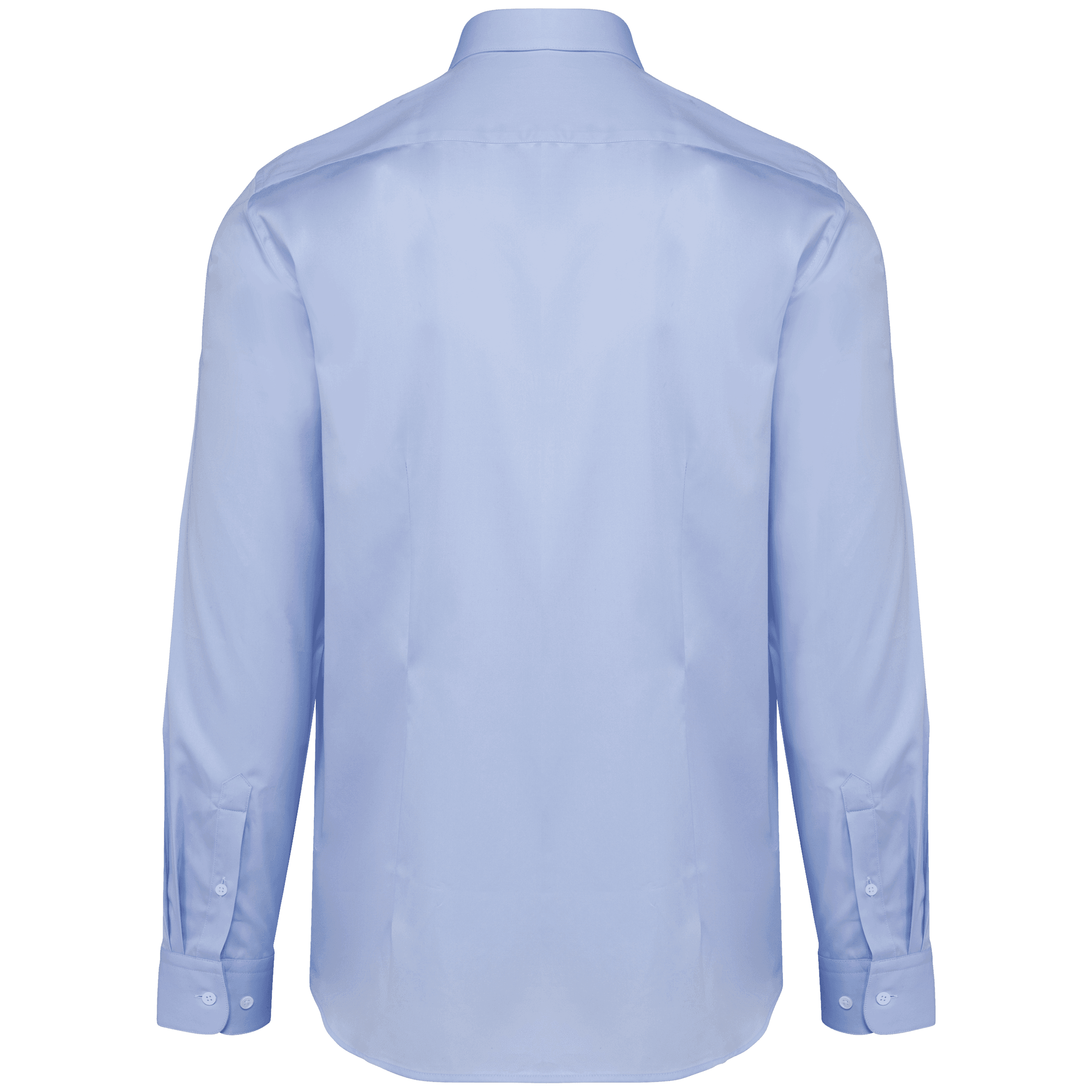 Chemise Oxford pinpoint manches longues homme — coloris Essential Blue (Bleu)