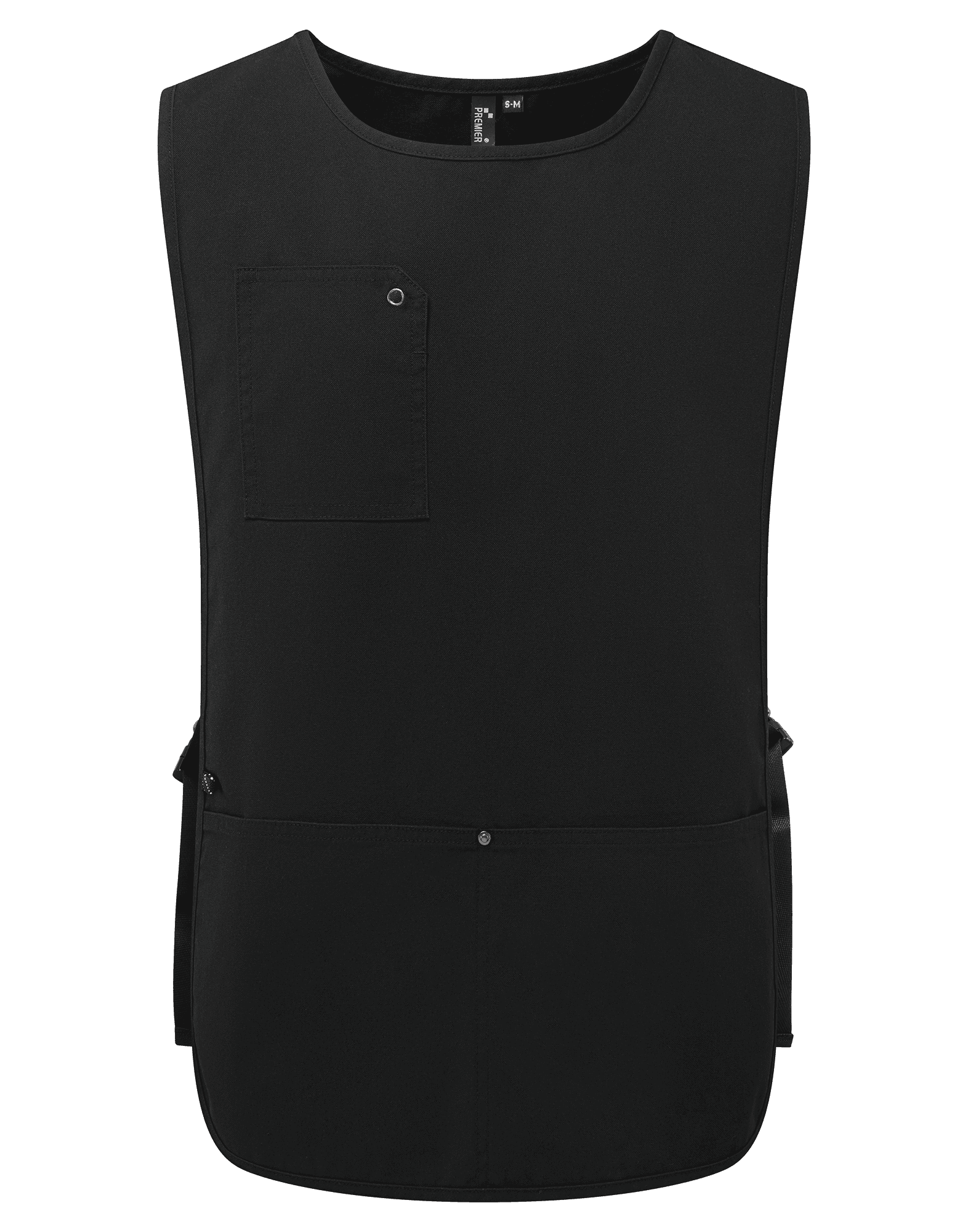 Veste tablier — coloris Black (Noir)