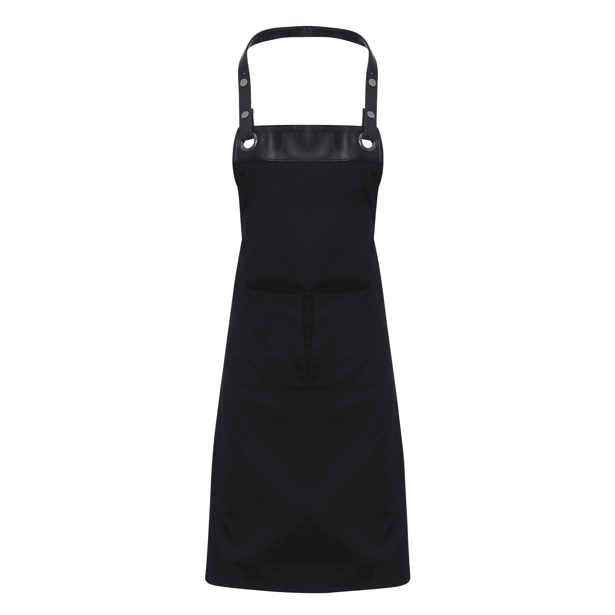 Tablier à bavette Espresso — coloris Black (Noir)
