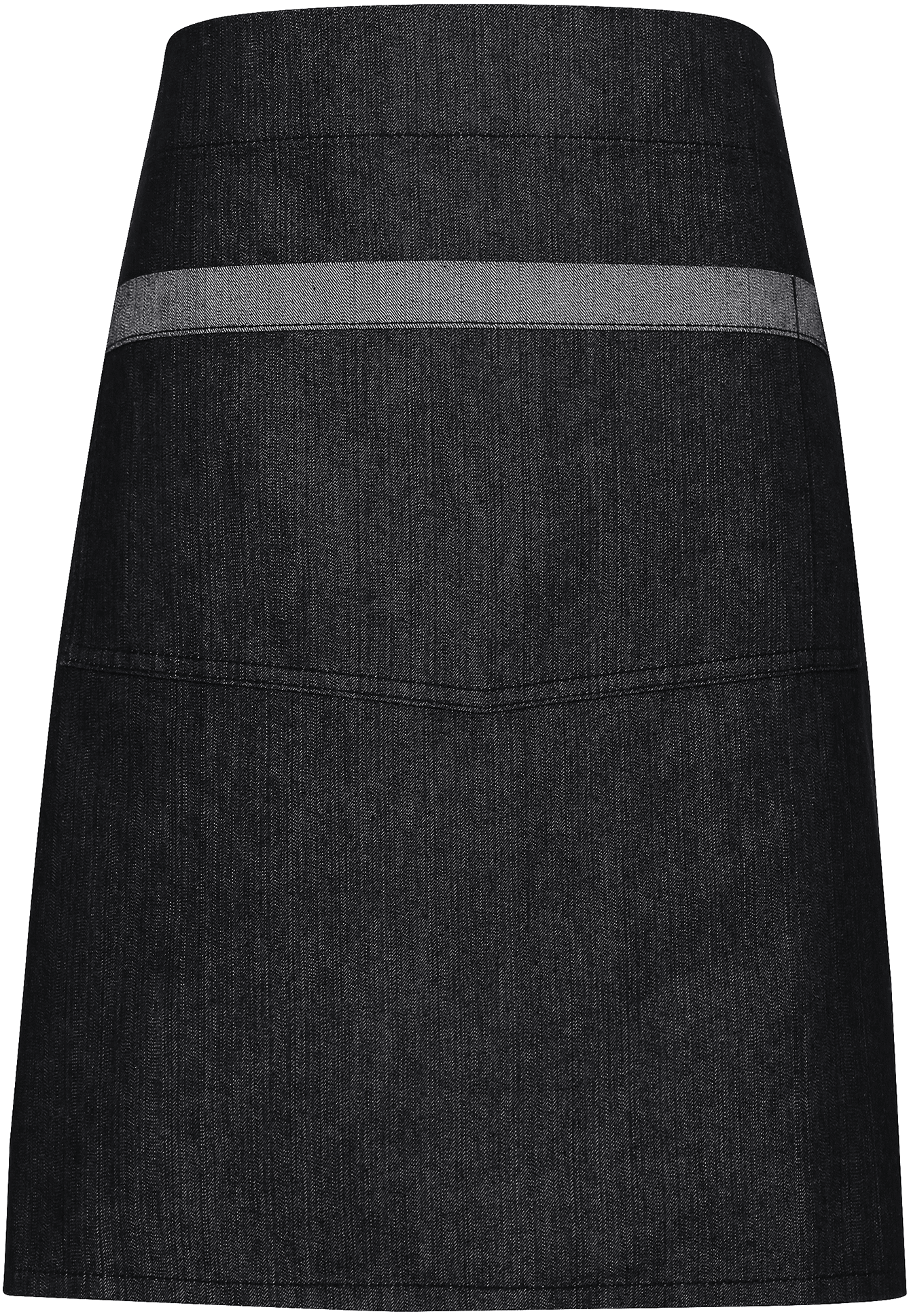 Tablier taille Denim "Domain" — coloris Black Denim (Noir)