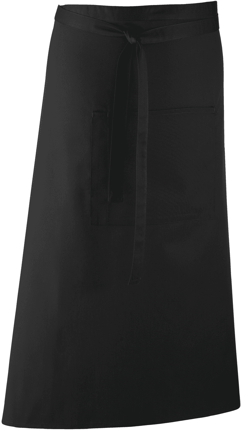 Tablier taille "Colours" — coloris Black (Noir)
