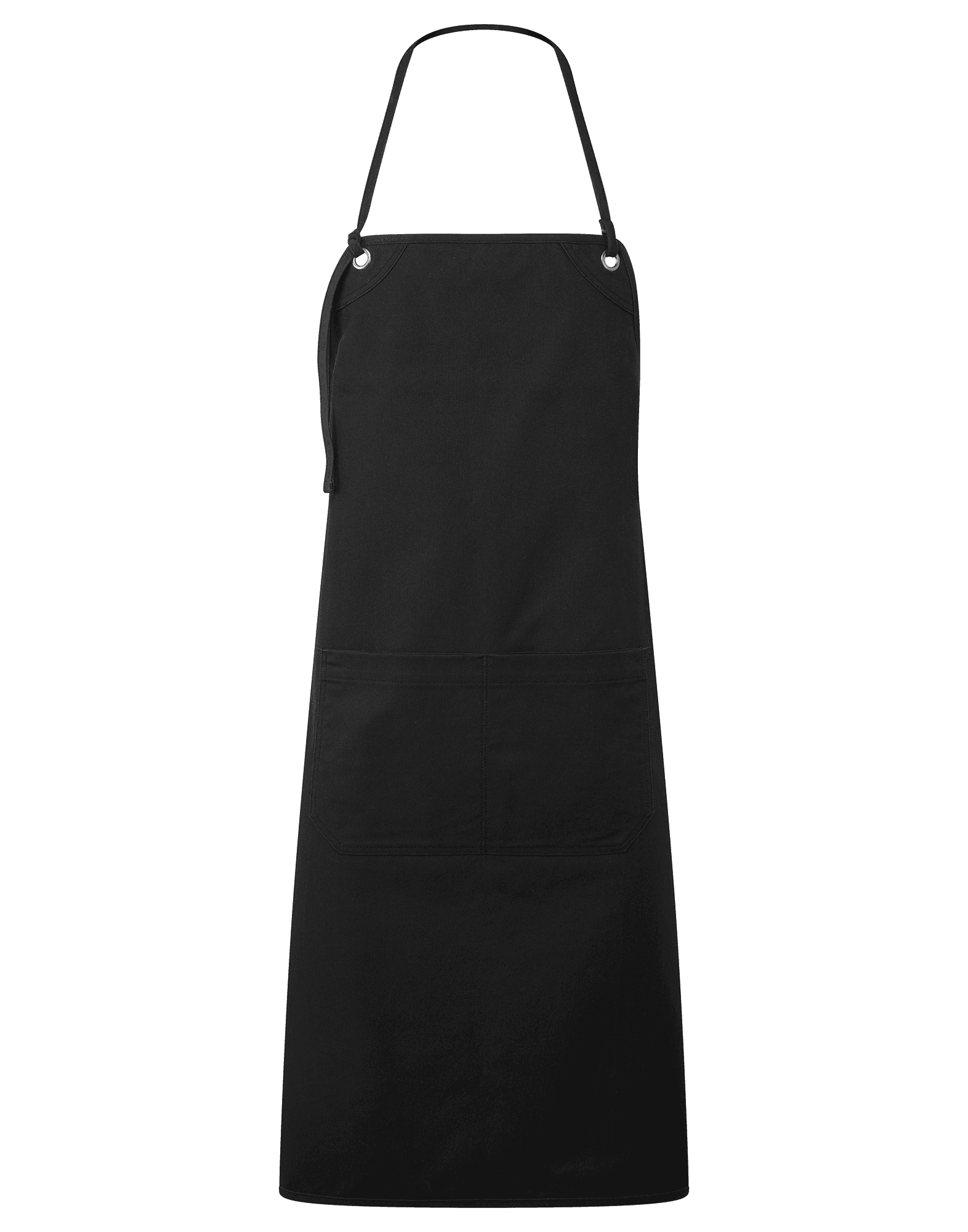 Tablier en toile à double poche Artisan's Choice — coloris Black (Noir)