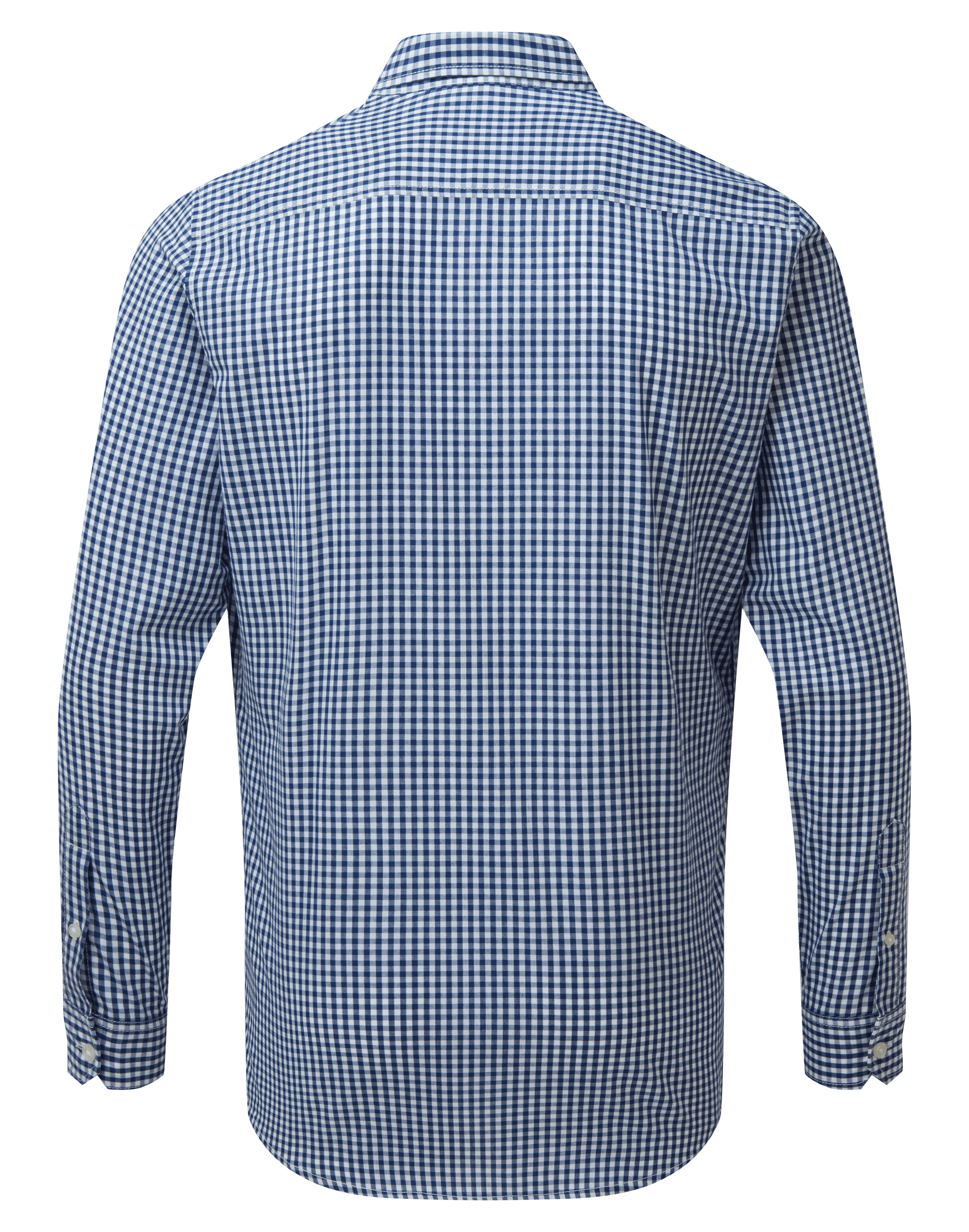 Chemise vichy gros carreaux — coloris Navy / White (Bleu)
