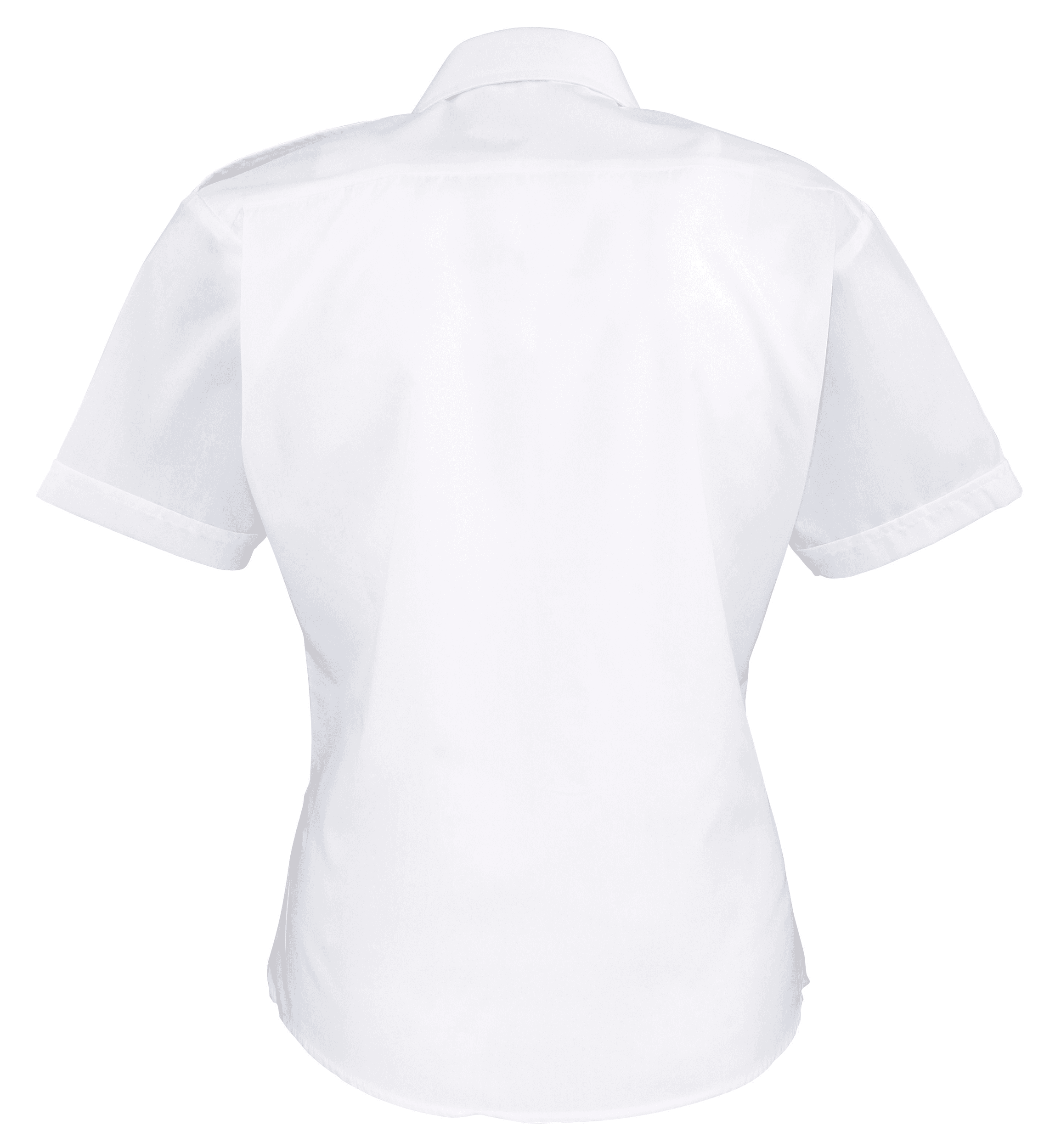 Chemise Femme manches courtes Pilote — coloris White (Blanc)