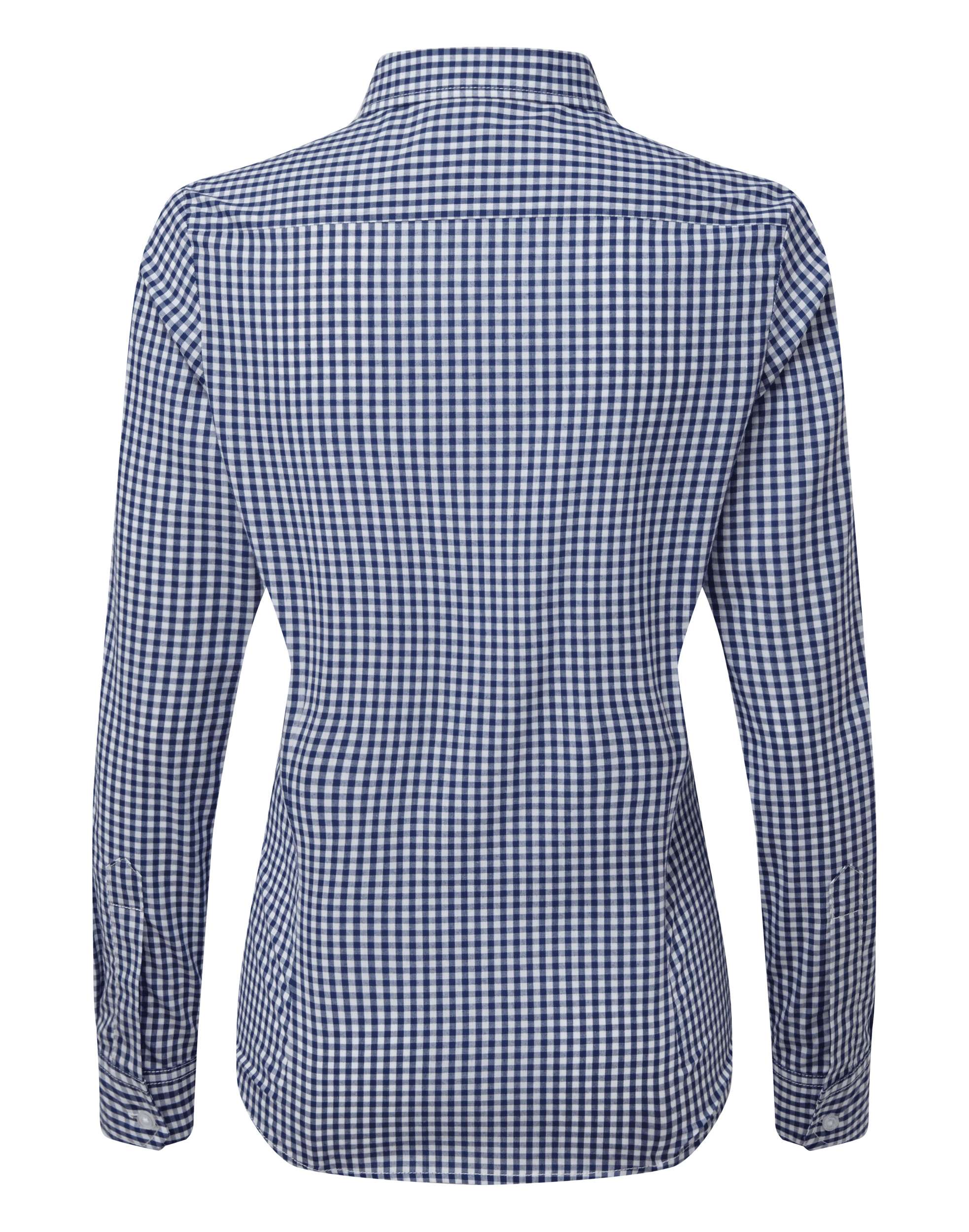 Chemise vichy gros carreaux — coloris Navy / White (Bleu)