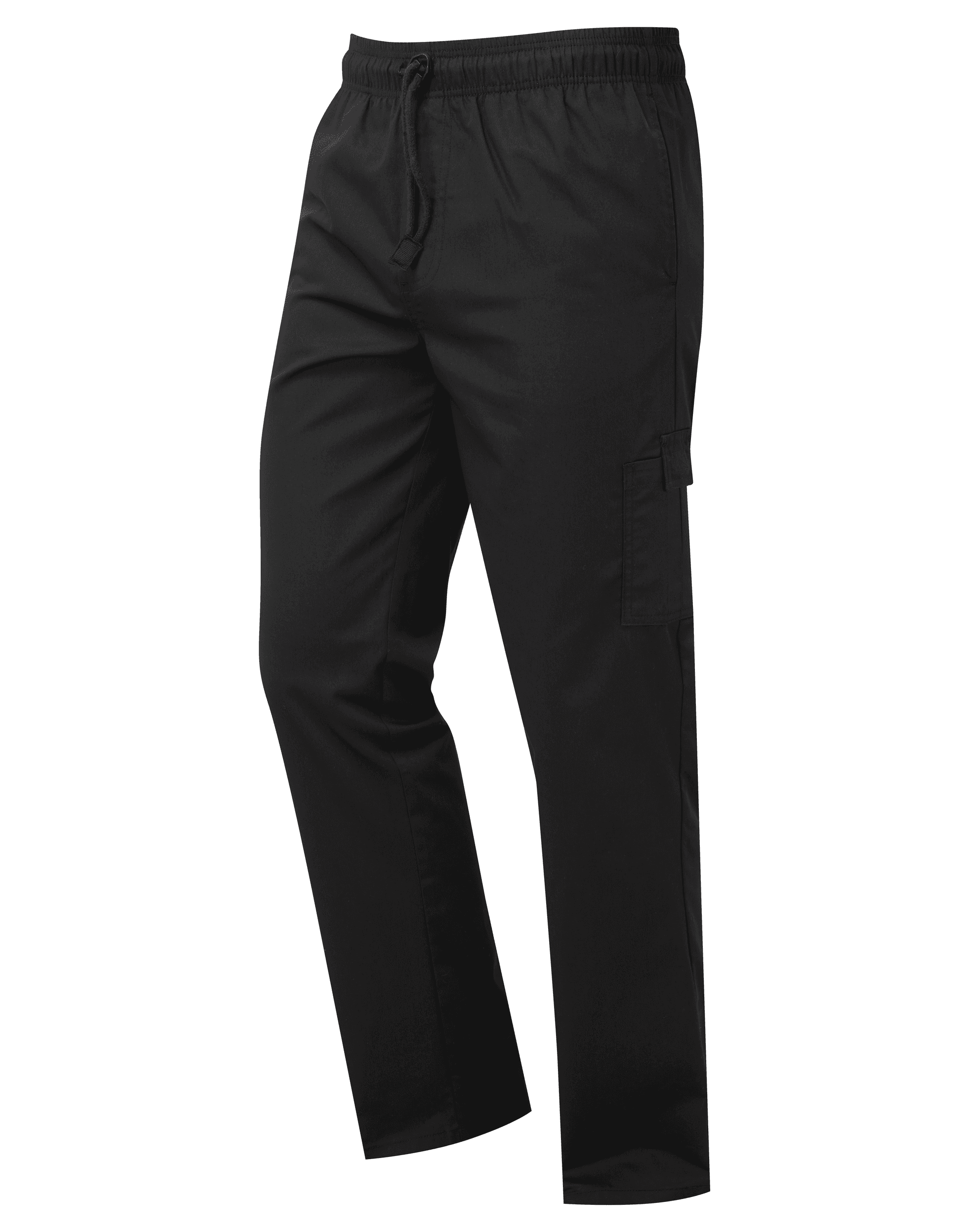 Pantalon de chef "Essential" — coloris Black (Noir)