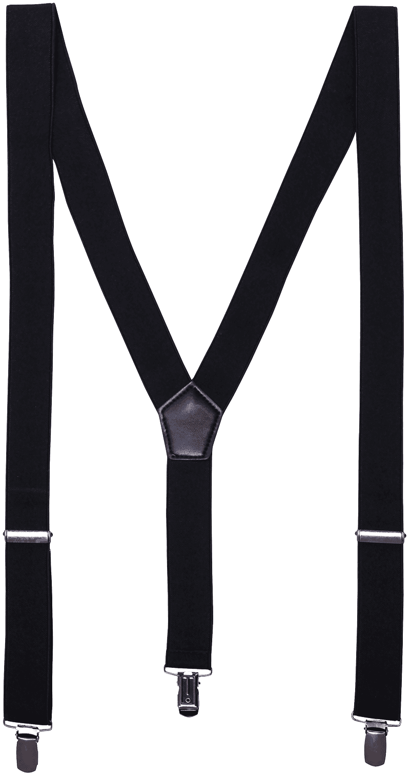 Bretelles à pinces — coloris Black (Noir)