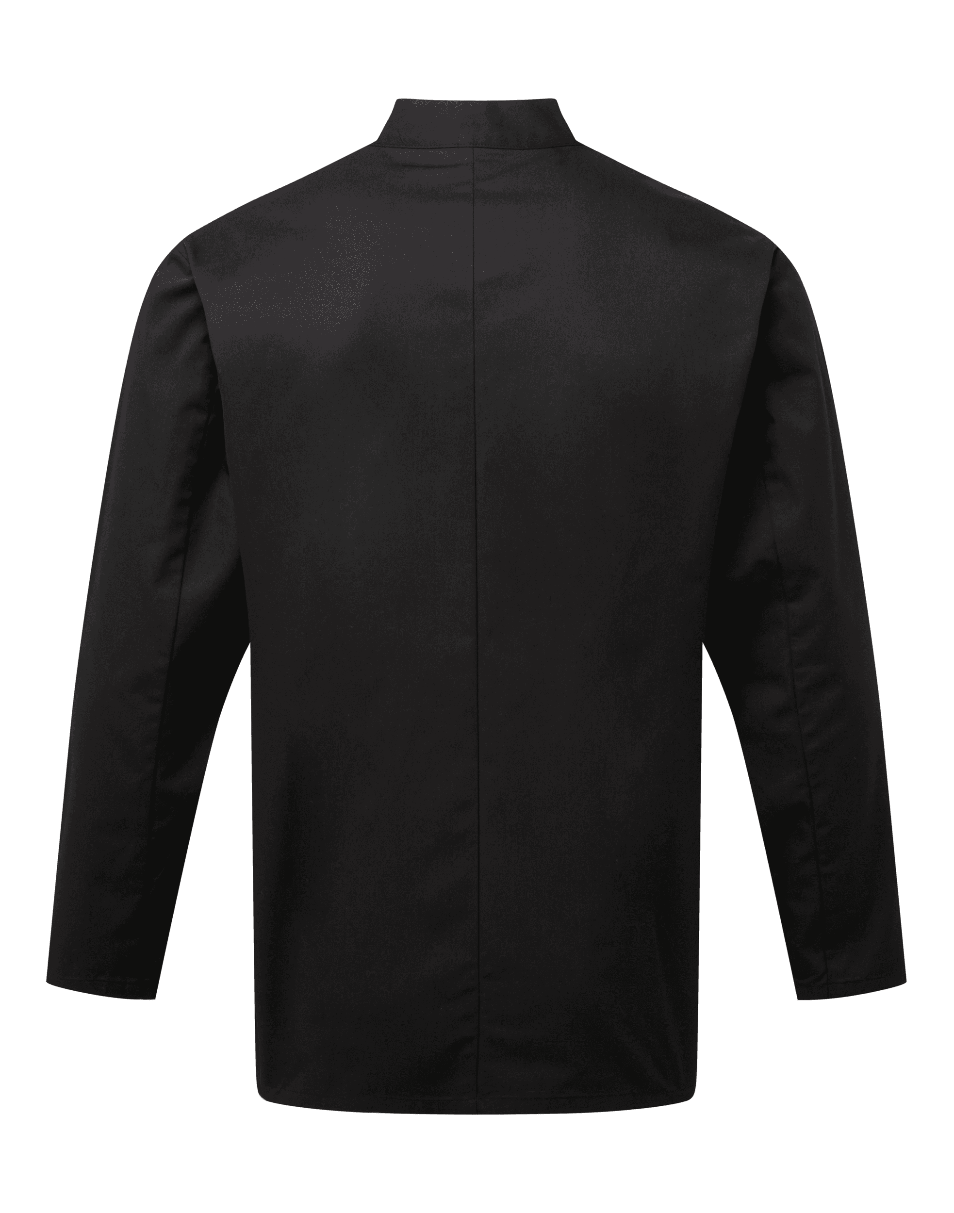 Veste chef cuisinier manches longues "Essential" — coloris Black (Noir)