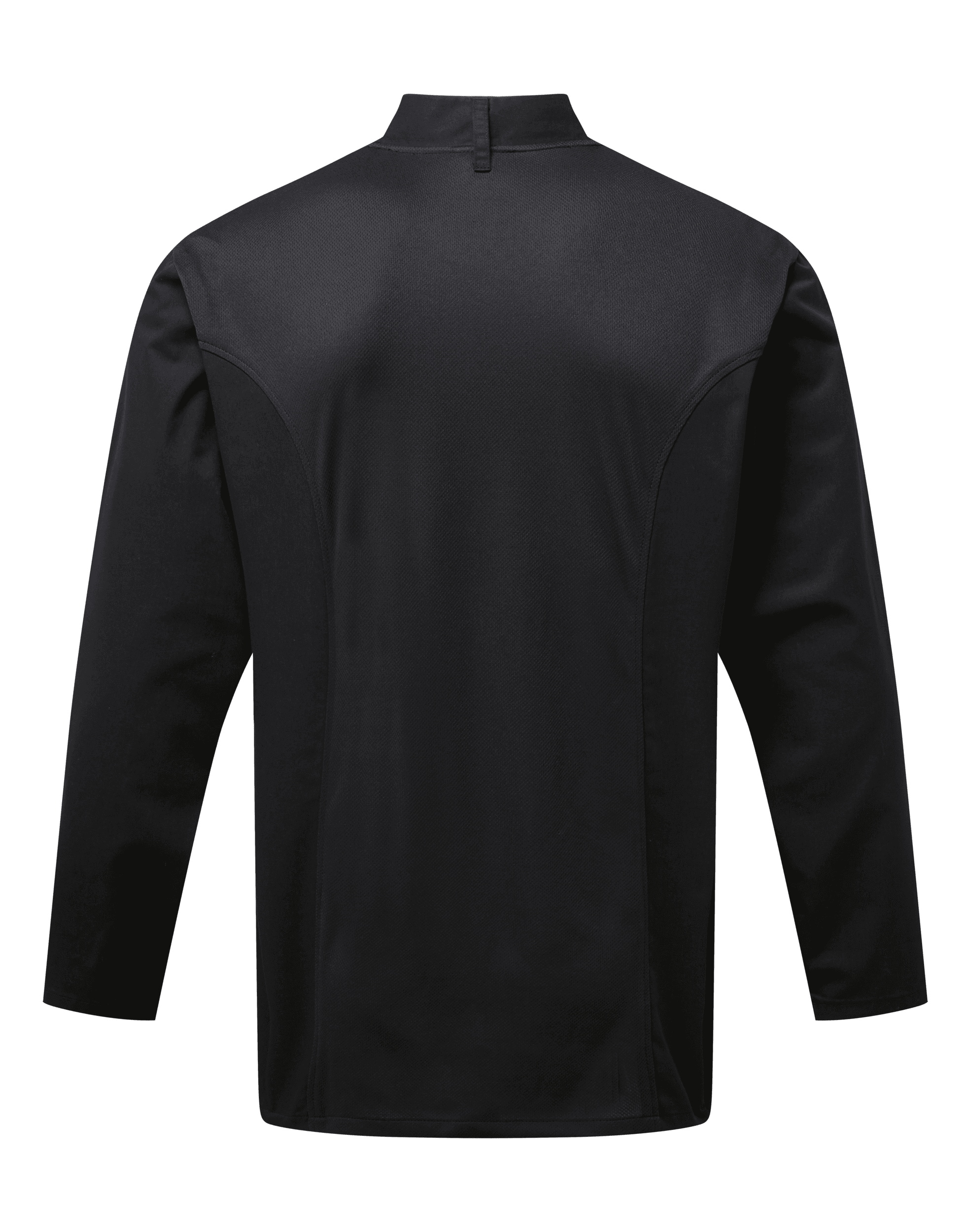 Veste chef cuisinier manches longues Coolchecker® — coloris Black (Noir)
