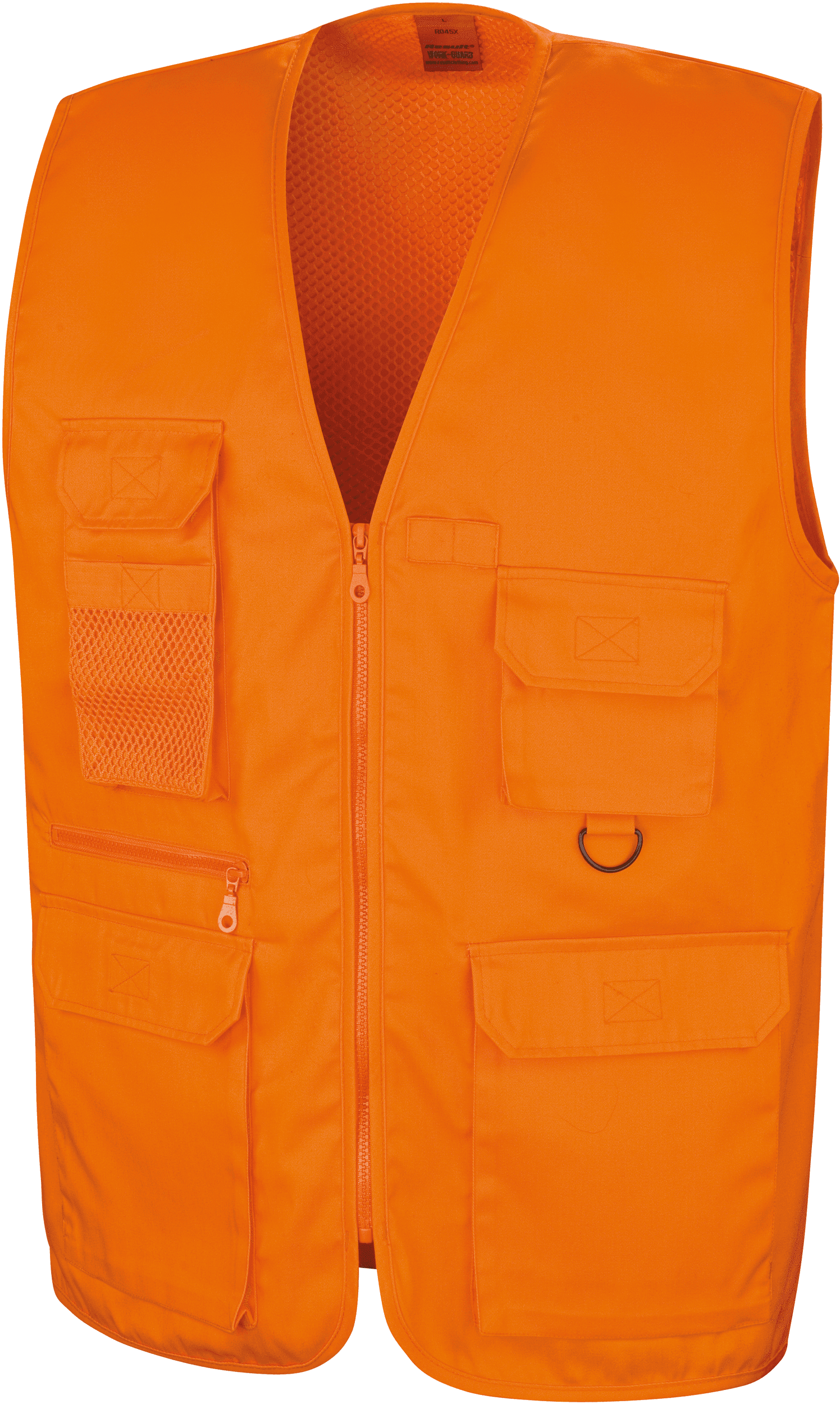 Gilet Safari — coloris Orange (Orange)